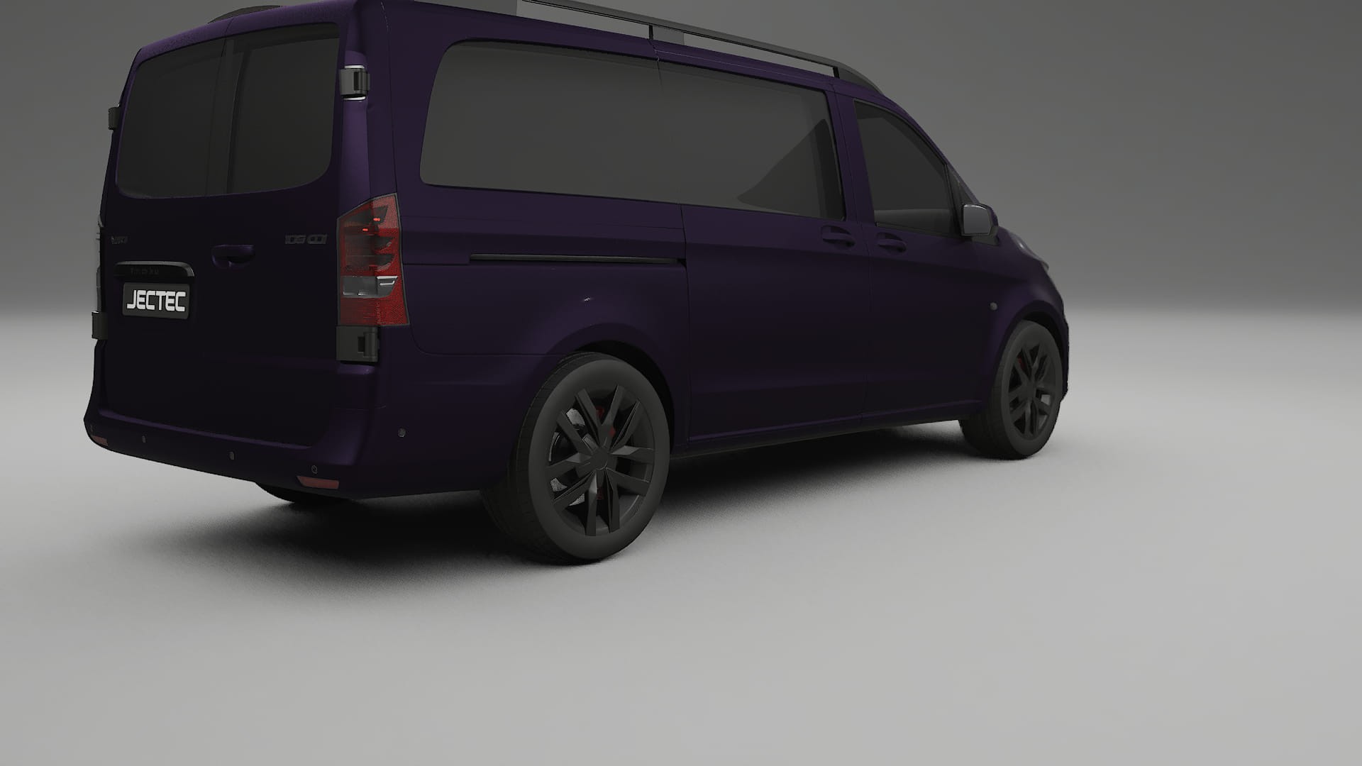 Mercedes Vito Short W447 prefacelift pre LCI TPU Lackskyddsfilm | VIOLET Färgskiftande PPF – Komplett Förskuret Kit