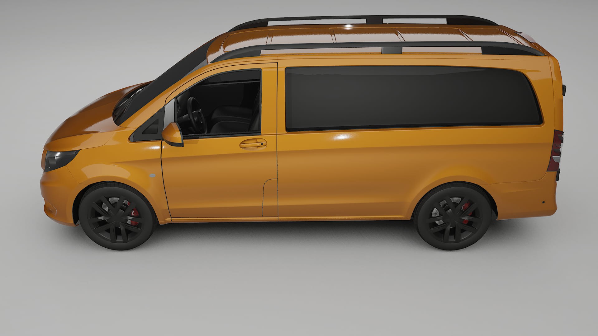 Mercedes Vito Short W447 prefacelift pre LCI TPU Lackskyddsfilm | DAISY Färgskiftande PPF – Komplett Förskuret Kit