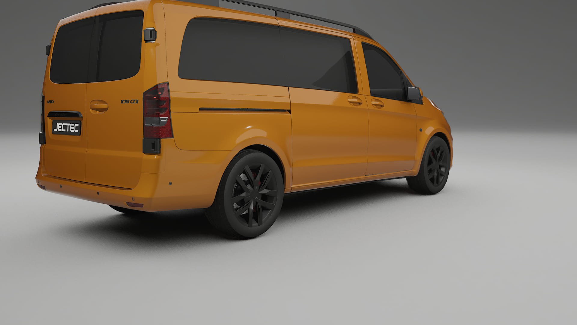 Mercedes Vito Short W447 prefacelift pre LCI TPU Lackskyddsfilm | DAISY Färgskiftande PPF – Komplett Förskuret Kit