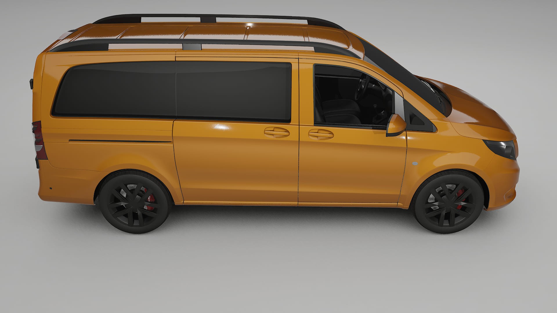 Mercedes Vito Short W447 prefacelift pre LCI TPU Lackskyddsfilm | DAISY Färgskiftande PPF – Komplett Förskuret Kit