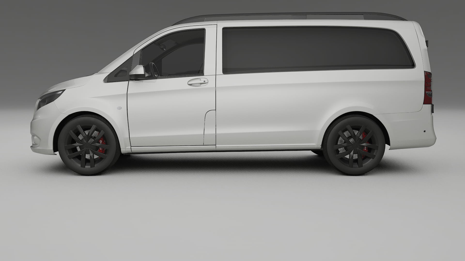 Mercedes Vito Short W447 prefacelift pre LCI TPU Lackskyddsfilm | PEARL Färgskiftande PPF – Komplett Förskuret Kit