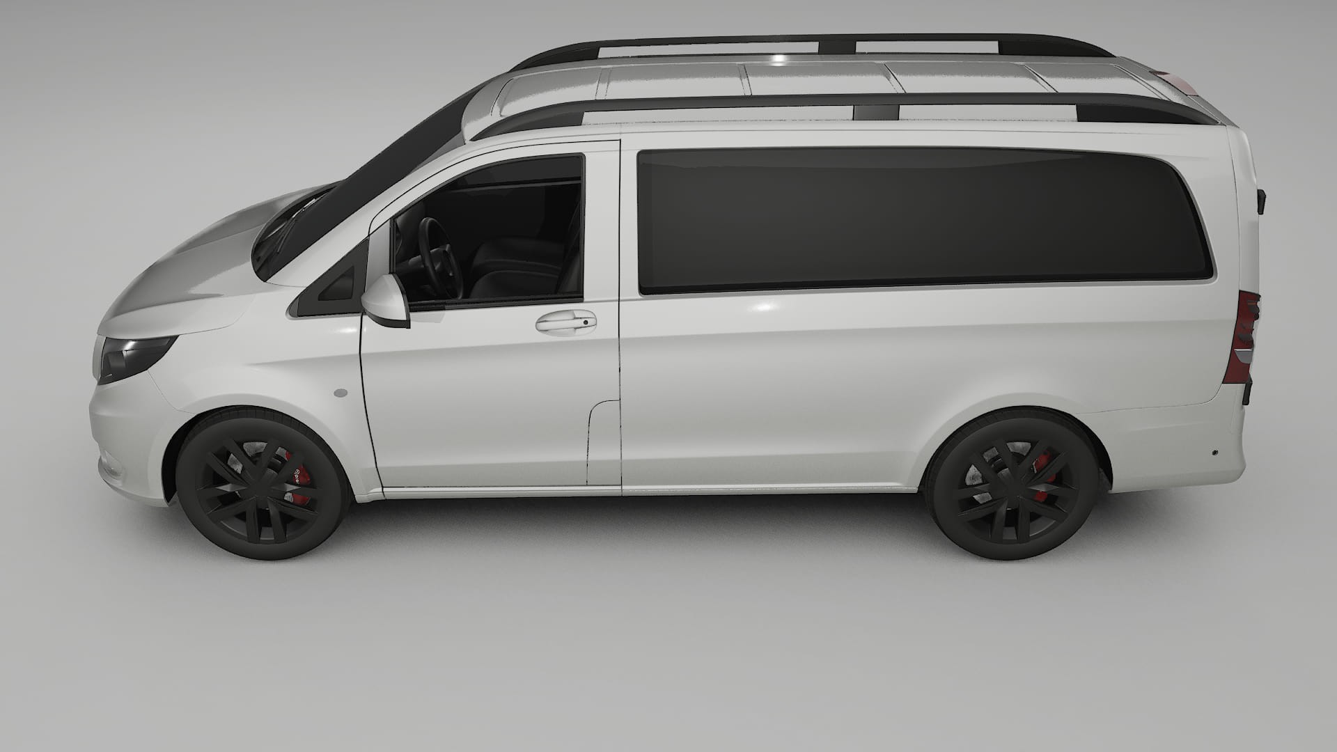 Mercedes Vito Short W447 prefacelift pre LCI TPU Lackskyddsfilm | PEARL Färgskiftande PPF – Komplett Förskuret Kit