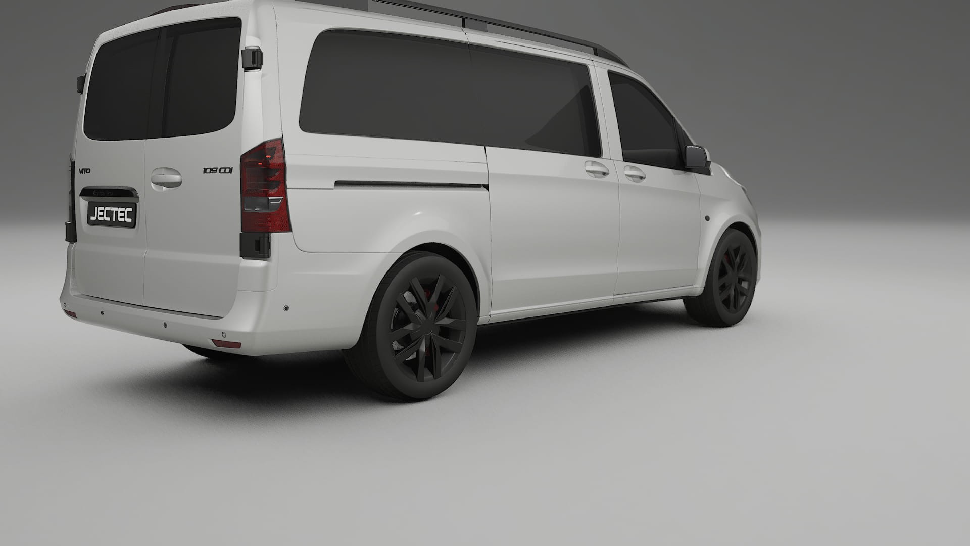 Mercedes Vito Short W447 prefacelift pre LCI TPU Lackskyddsfilm | PEARL Färgskiftande PPF – Komplett Förskuret Kit
