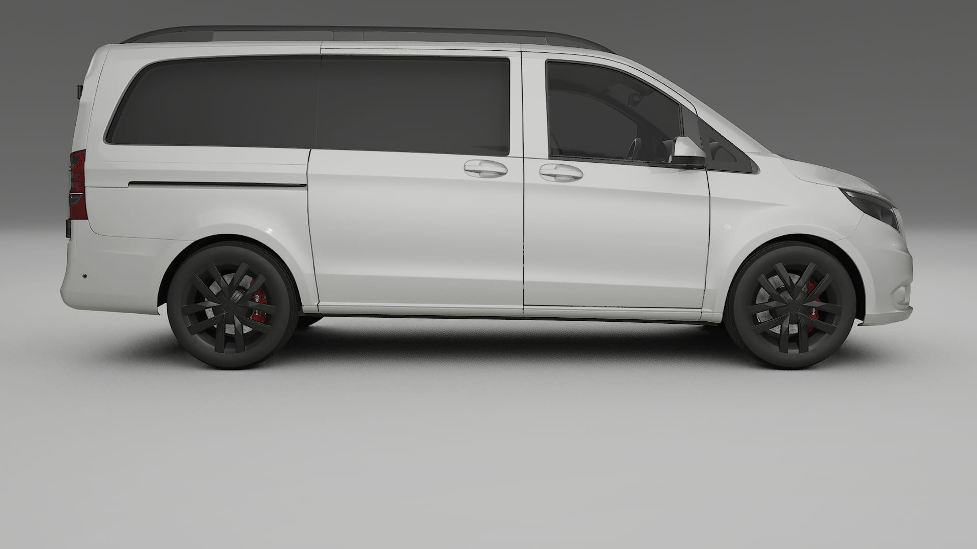 Mercedes Vito Short W447 prefacelift pre LCI TPU Lackskyddsfilm | PEARL Färgskiftande PPF – Komplett Förskuret Kit