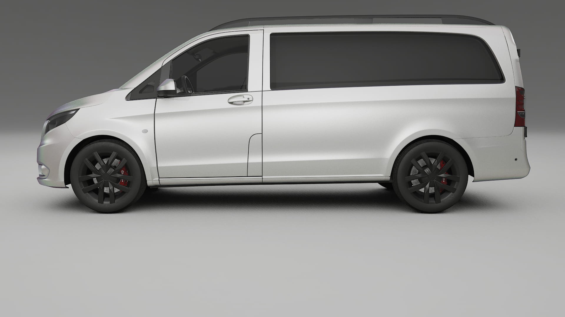 Mercedes Vito Short W447 prefacelift pre LCI TPU Lackskyddsfilm | NEBULA Färgskiftande PPF – Komplett Förskuret Kit