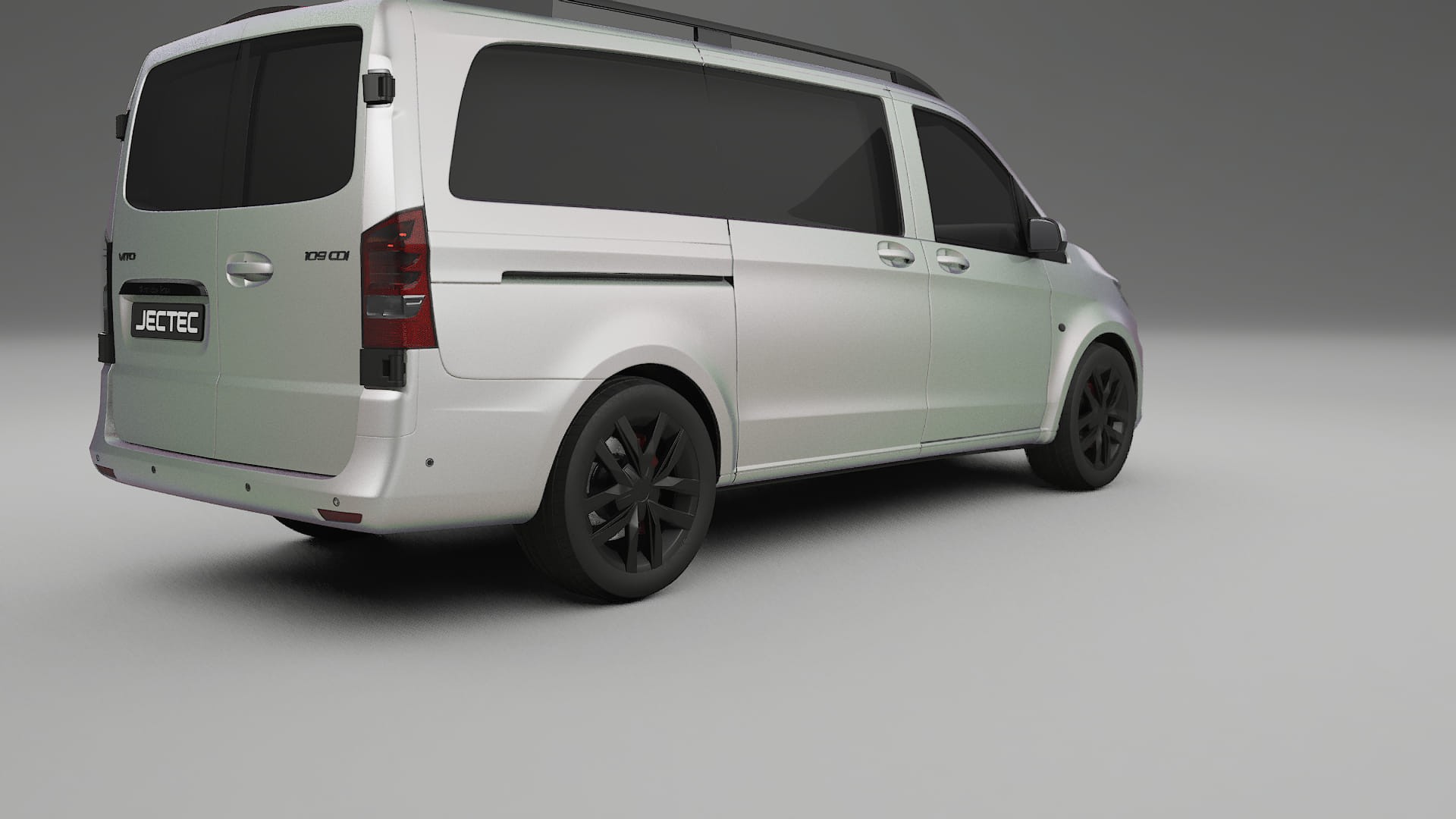 Mercedes Vito Short W447 prefacelift pre LCI TPU Lackskyddsfilm | NEBULA Färgskiftande PPF – Komplett Förskuret Kit