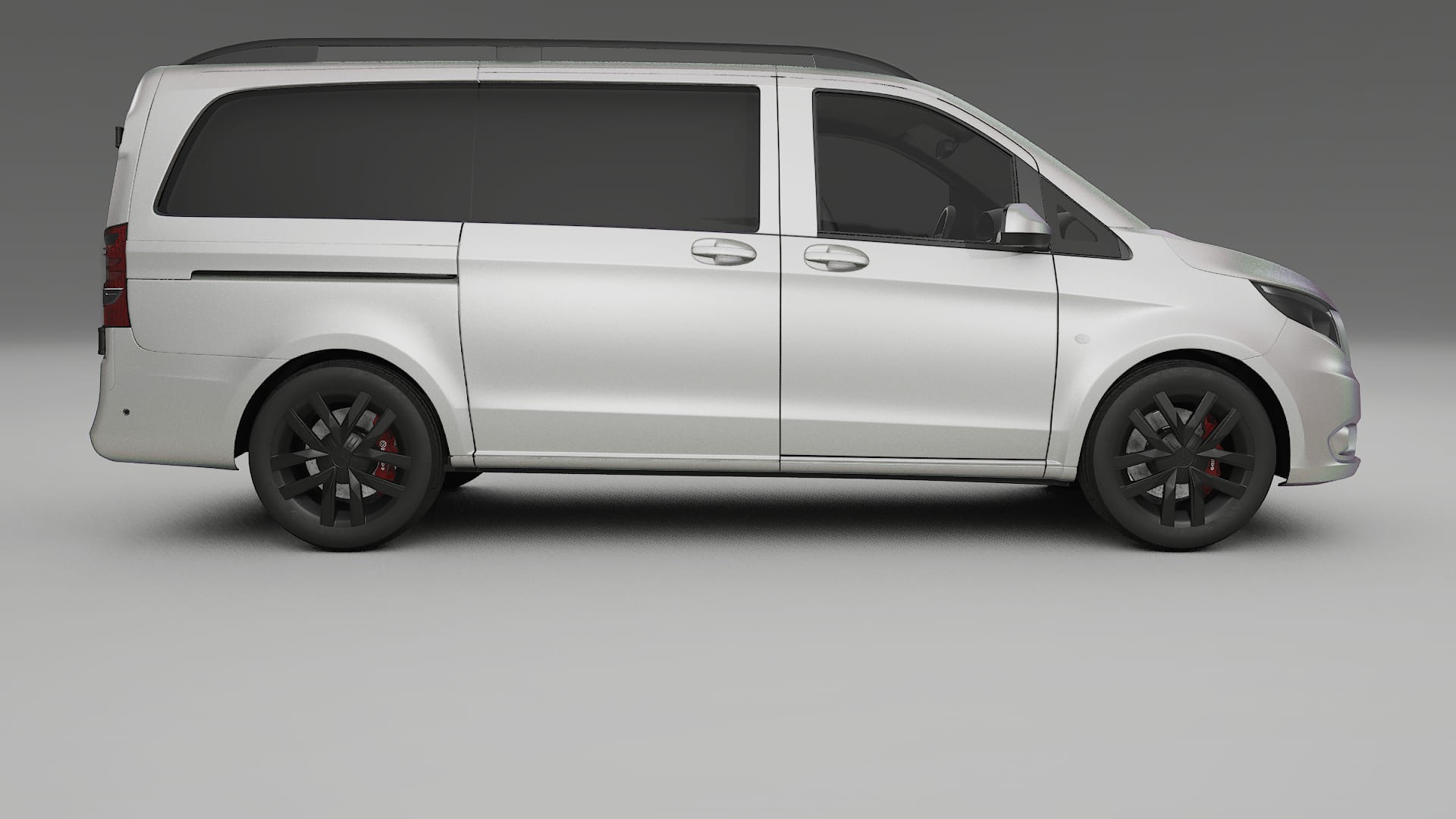 Mercedes Vito Short W447 prefacelift pre LCI TPU Lackskyddsfilm | NEBULA Färgskiftande PPF – Komplett Förskuret Kit