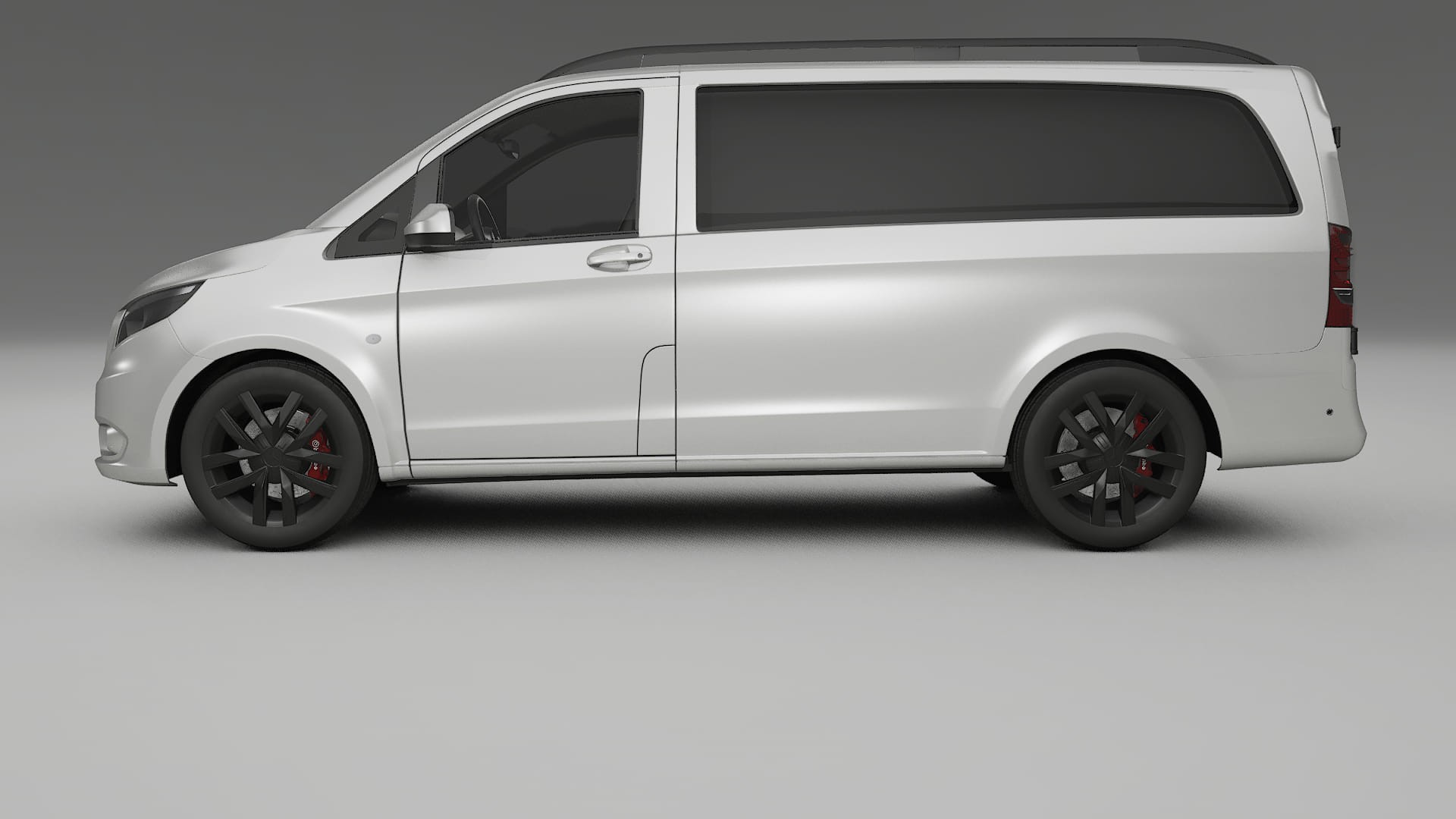 Mercedes Vito Short W447 prefacelift pre LCI TPU Lackskyddsfilm | OPAL Färgskiftande PPF – Komplett Förskuret Kit