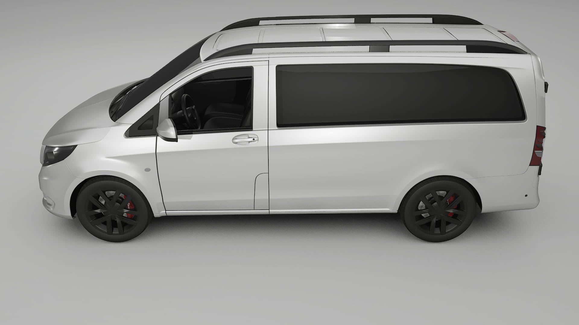 Mercedes Vito Short W447 prefacelift pre LCI TPU Lackskyddsfilm | OPAL Färgskiftande PPF – Komplett Förskuret Kit