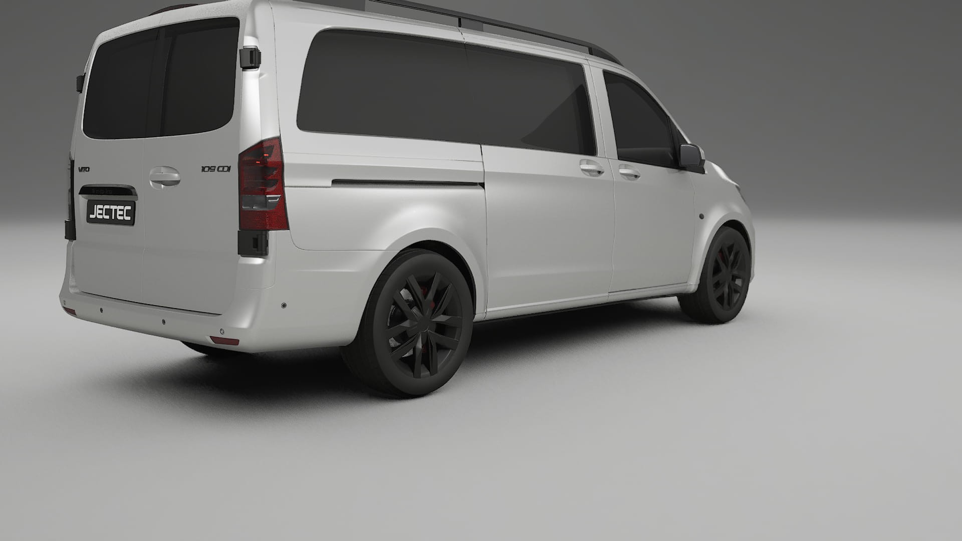 Mercedes Vito Short W447 prefacelift pre LCI TPU Lackskyddsfilm | OPAL Färgskiftande PPF – Komplett Förskuret Kit