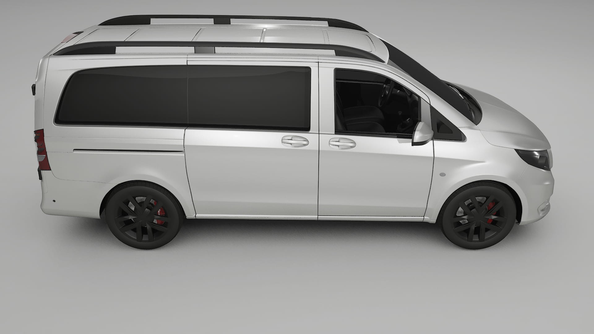 Mercedes Vito Short W447 prefacelift pre LCI TPU Lackskyddsfilm | OPAL Färgskiftande PPF – Komplett Förskuret Kit