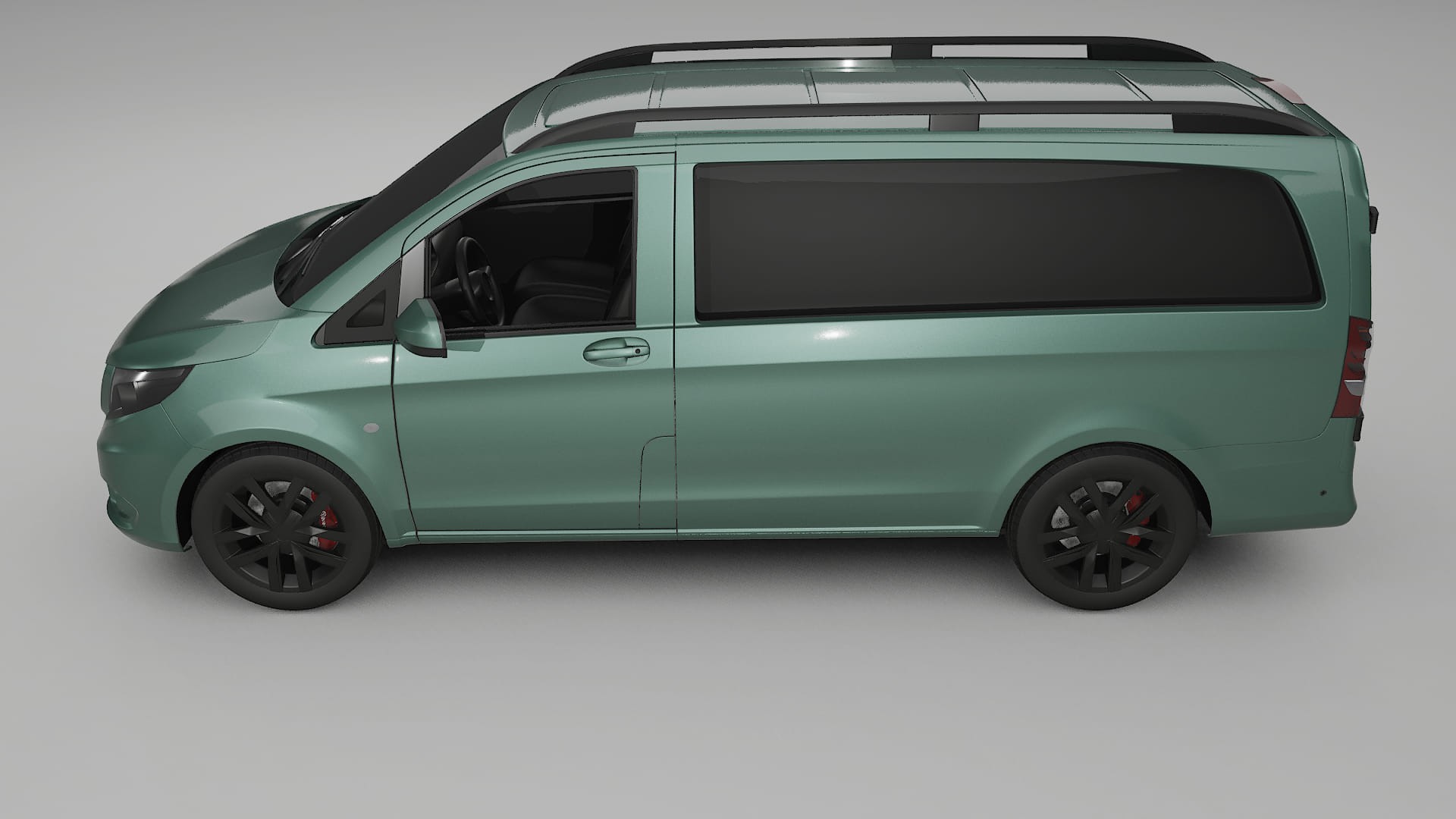 Mercedes Vito Short W447 prefacelift pre LCI TPU Lackskyddsfilm | EVERGREEN Färgskiftande PPF – Komplett Förskuret Kit