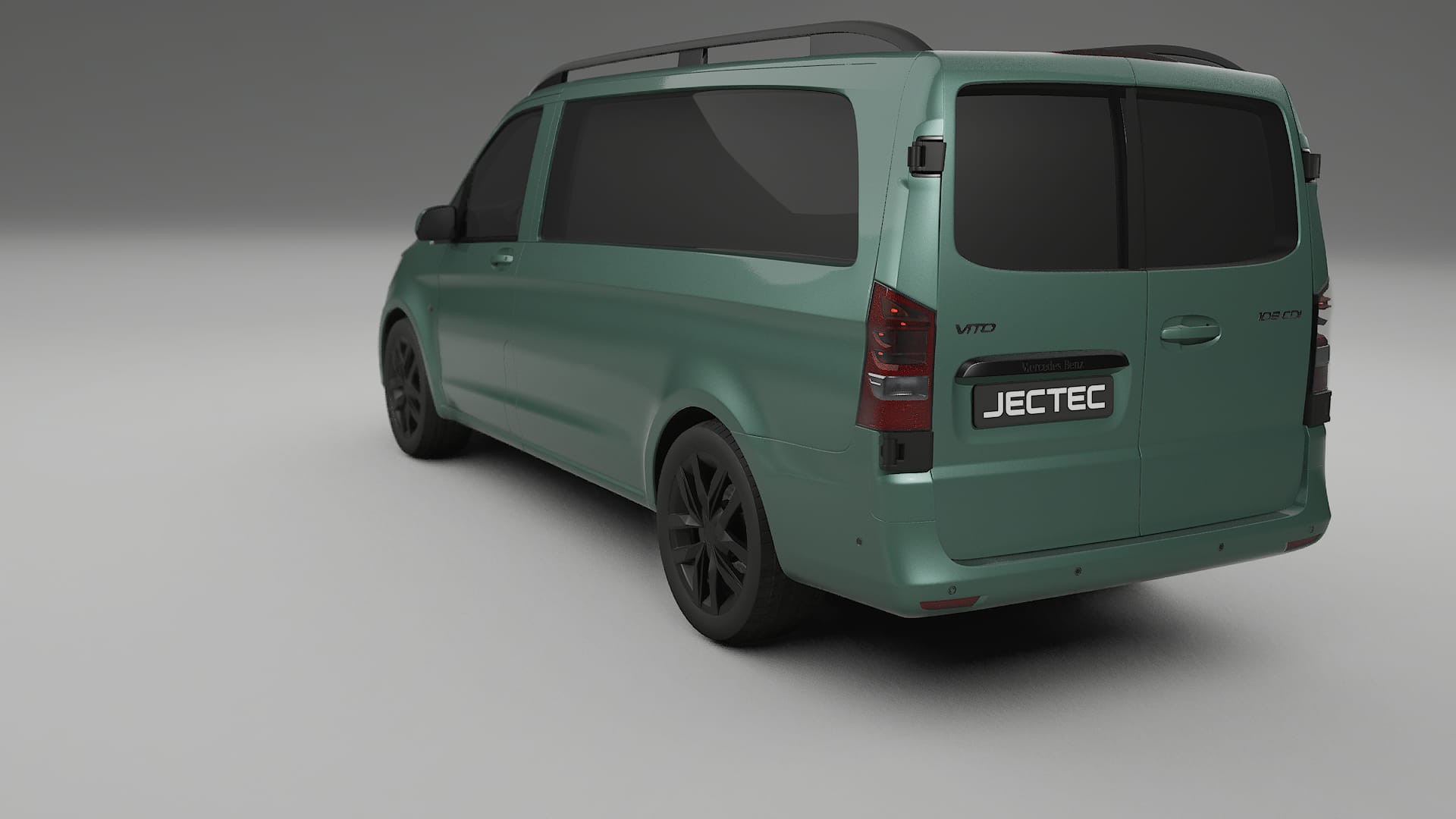 Mercedes Vito Short W447 prefacelift pre LCI TPU Lackskyddsfilm | EVERGREEN Färgskiftande PPF – Komplett Förskuret Kit