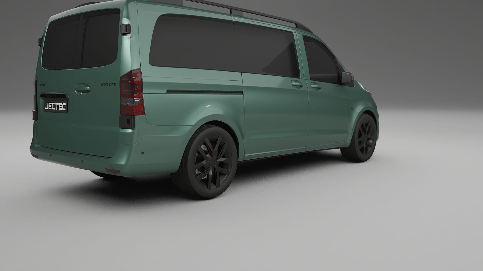 Mercedes Vito Short W447 prefacelift pre LCI TPU Lackskyddsfilm | EVERGREEN Färgskiftande PPF – Komplett Förskuret Kit