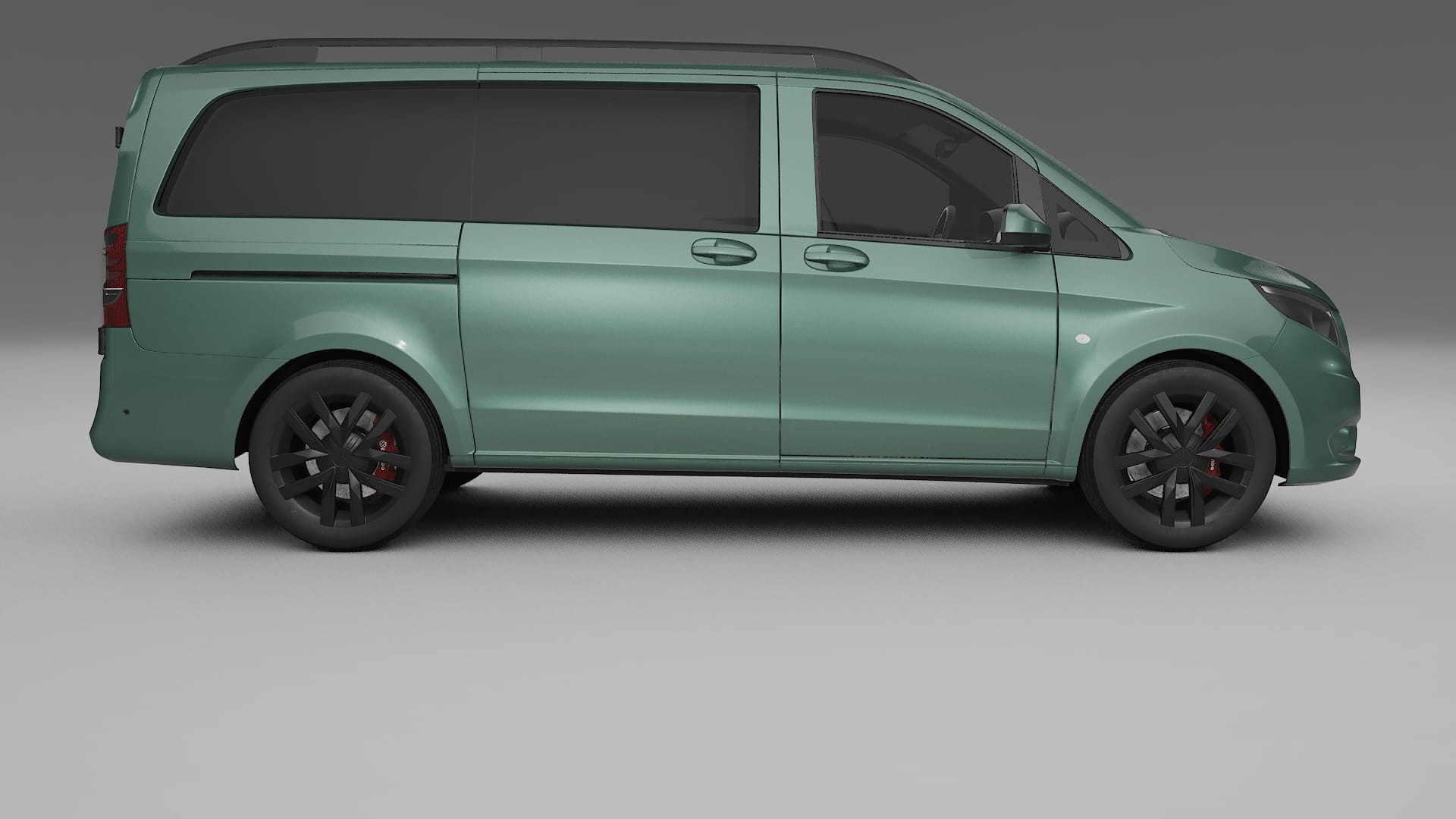 Mercedes Vito Short W447 prefacelift pre LCI TPU Lackskyddsfilm | EVERGREEN Färgskiftande PPF – Komplett Förskuret Kit