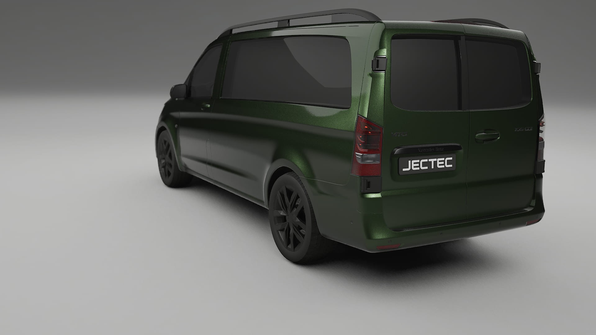 Mercedes Vito Short W447 prefacelift pre LCI TPU Lackskyddsfilm | LAGOON Färgskiftande PPF – Komplett Förskuret Kit