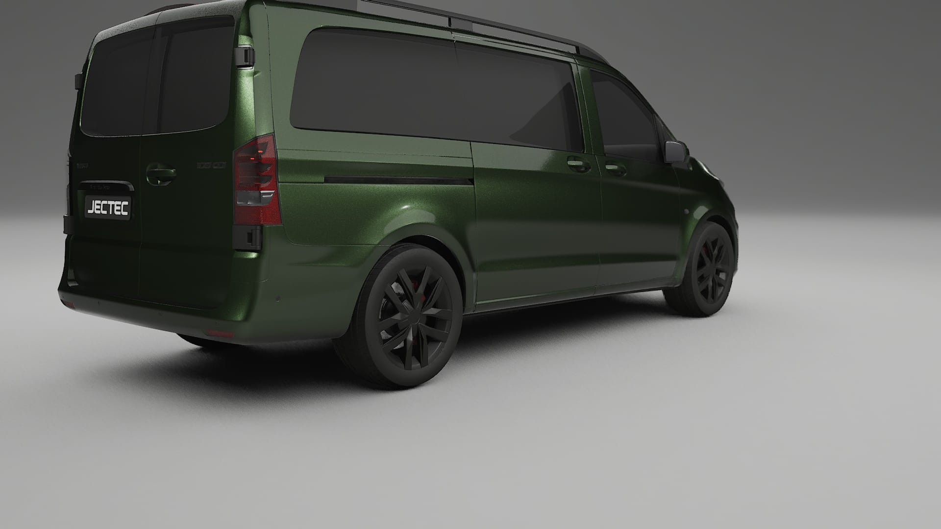 Mercedes Vito Short W447 prefacelift pre LCI TPU Lackskyddsfilm | LAGOON Färgskiftande PPF – Komplett Förskuret Kit