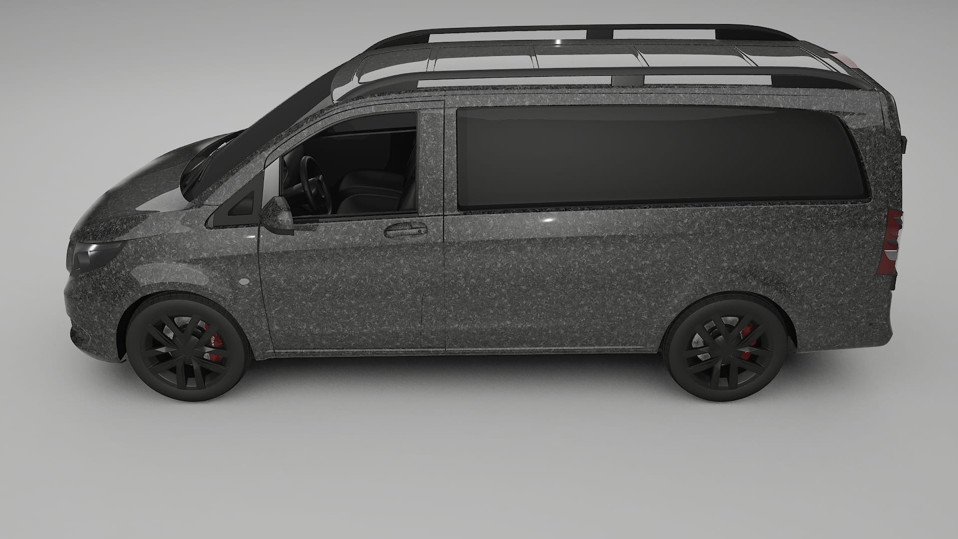 Mercedes Vito Short W447 prefacelift pre LCI TPU Lackskyddsfilm | FORGED S Färgskiftande PPF – Komplett Förskuret Kit