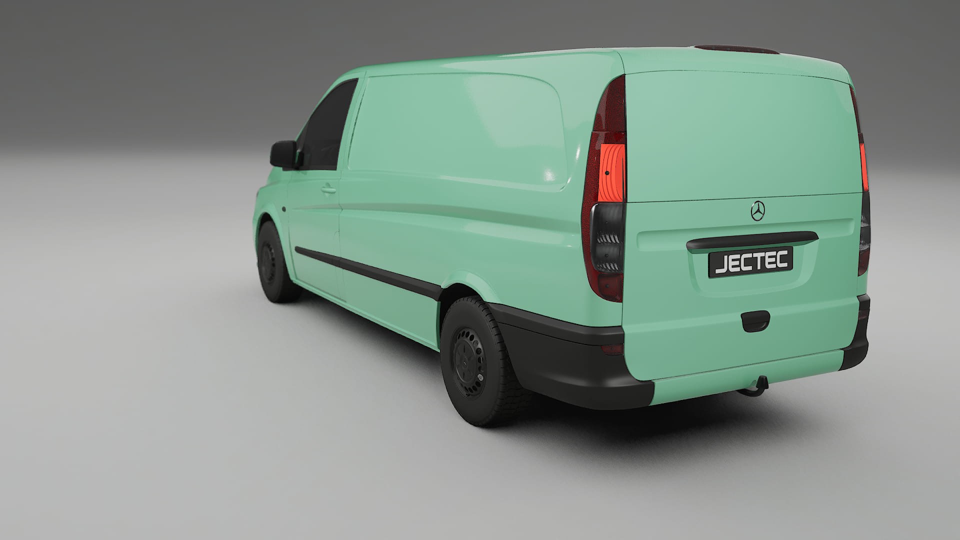 Mercedes Vito Short W639 facelift LCI TPU Lackskyddsfilm | DUSTY Färgskiftande PPF – Komplett Förskuret Kit