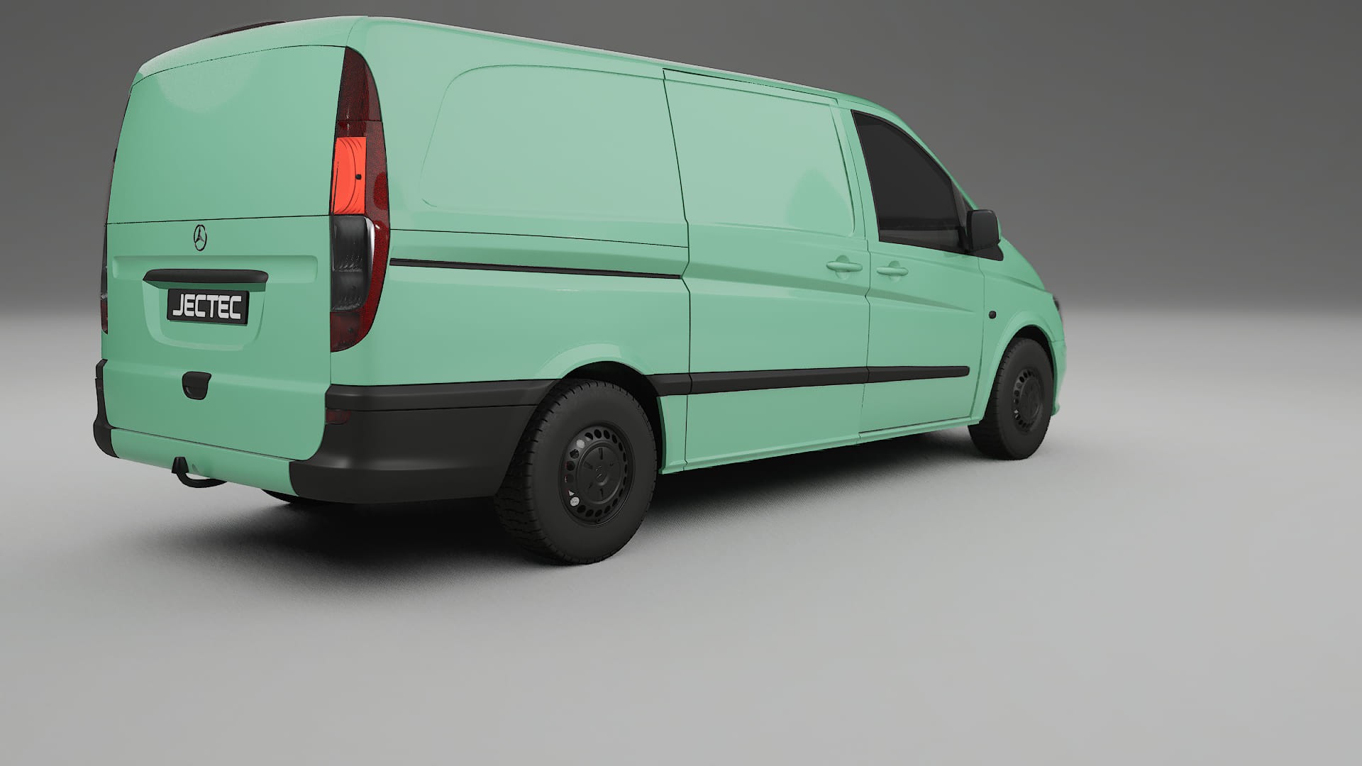 Mercedes Vito Short W639 facelift LCI TPU Lackskyddsfilm | DUSTY Färgskiftande PPF – Komplett Förskuret Kit