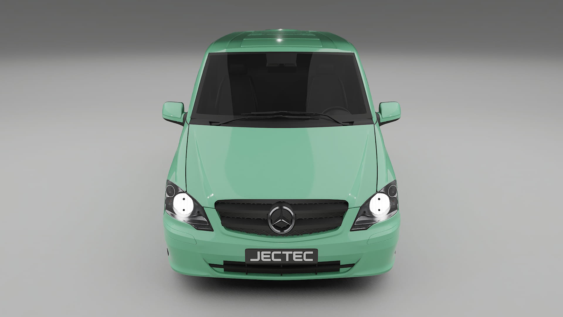 Mercedes Vito Short W639 facelift LCI TPU Lackskyddsfilm | DUSTY Färgskiftande PPF – Komplett Förskuret Kit