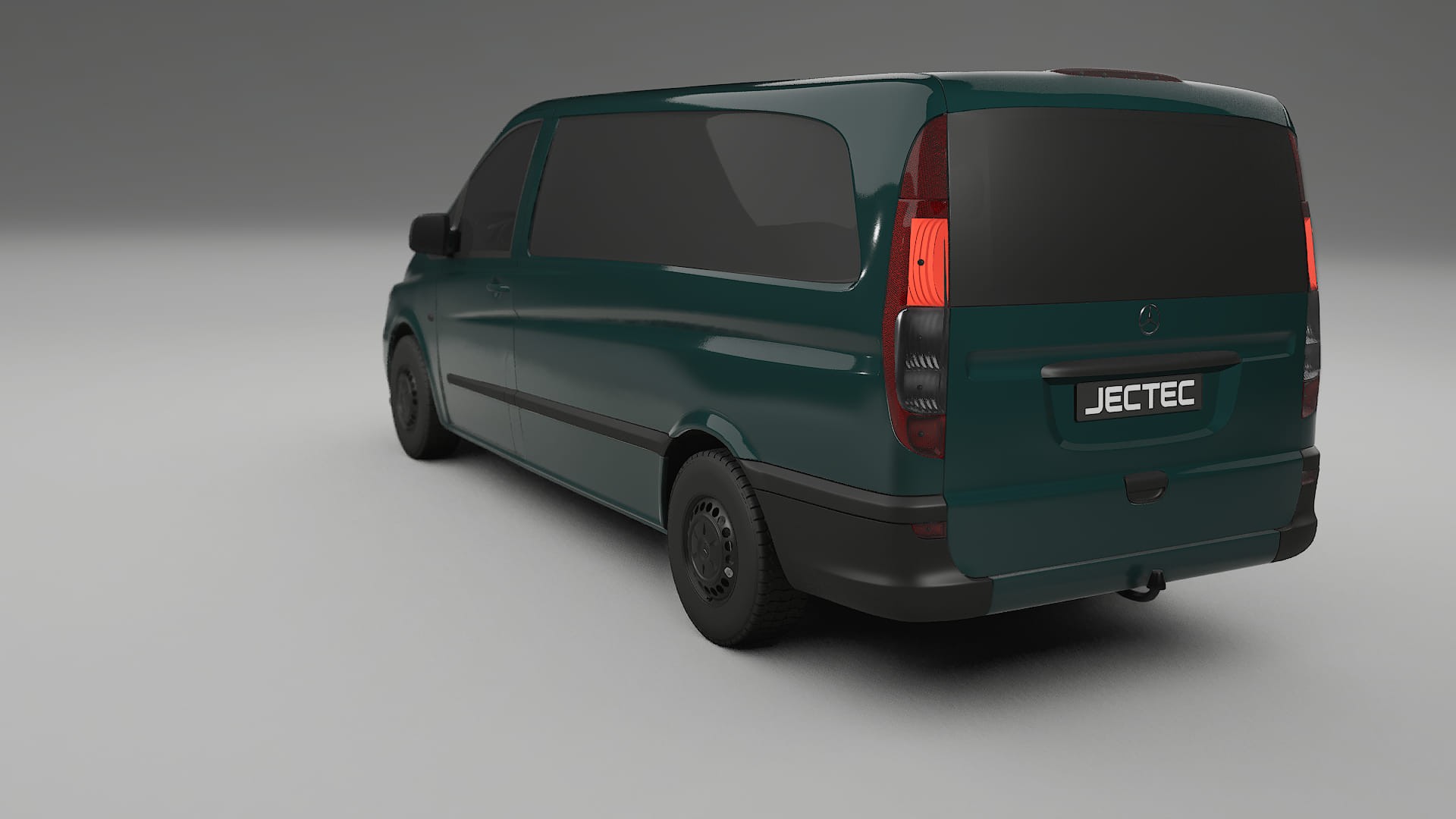 Mercedes Vito Short W639 facelift LCI TPU Lackskyddsfilm | INFERNO Färgskiftande PPF – Komplett Förskuret Kit