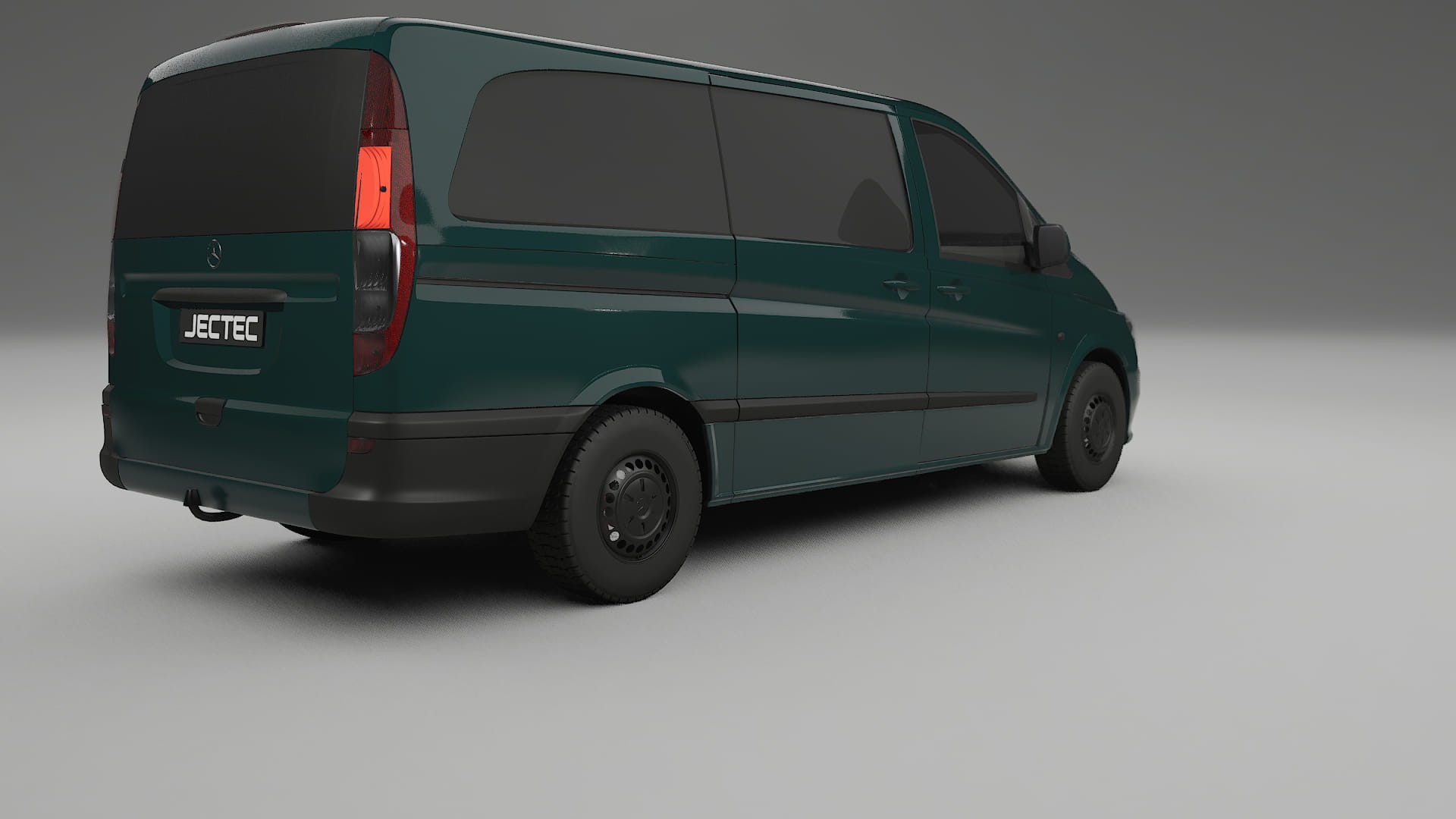 Mercedes Vito Short W639 facelift LCI TPU Lackskyddsfilm | INFERNO Färgskiftande PPF – Komplett Förskuret Kit