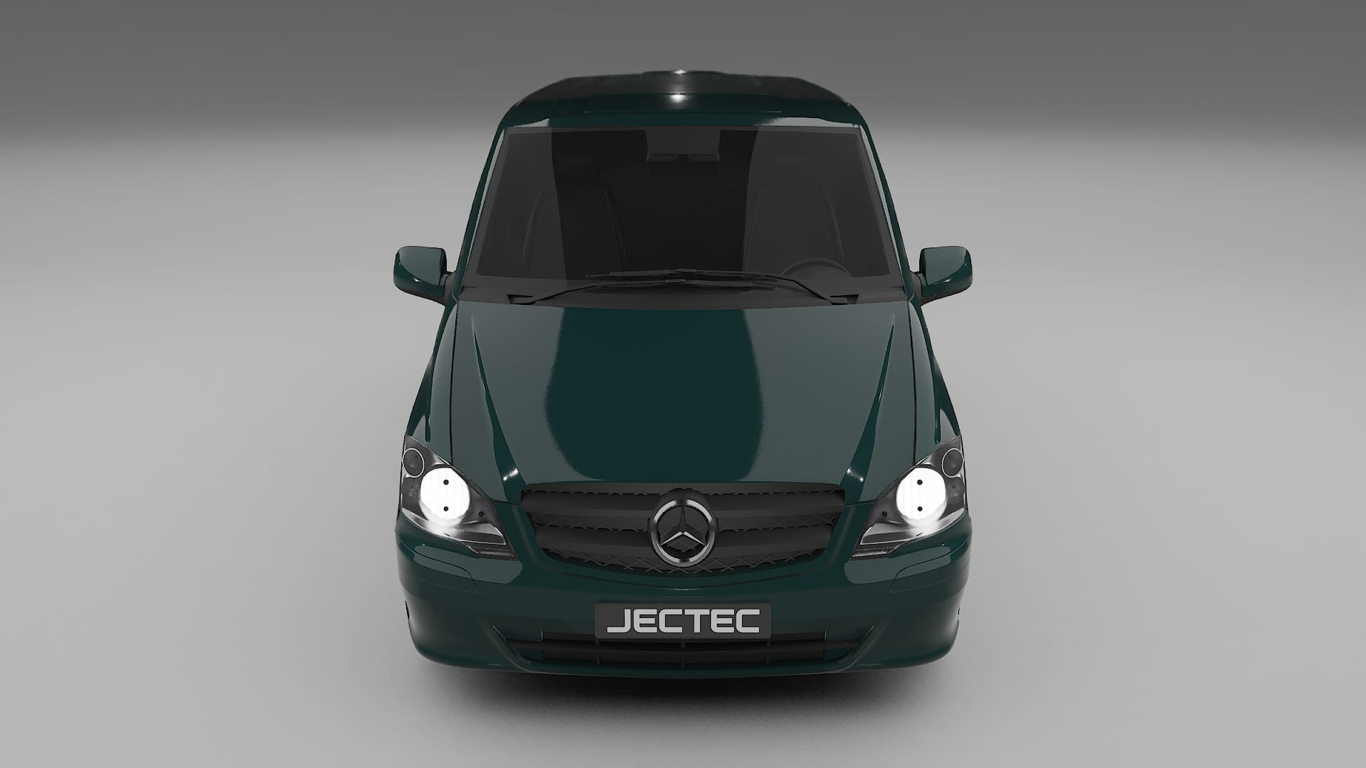 Mercedes Vito Short W639 facelift LCI TPU Lackskyddsfilm | INFERNO Färgskiftande PPF – Komplett Förskuret Kit