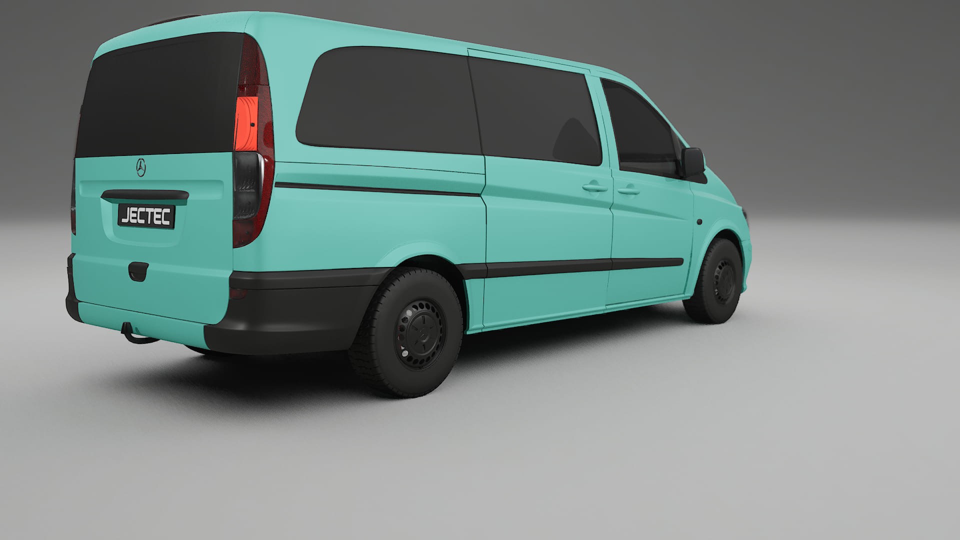 Mercedes Vito Short W639 facelift LCI TPU Lackskyddsfilm | FROST Färgskiftande PPF – Komplett Förskuret Kit