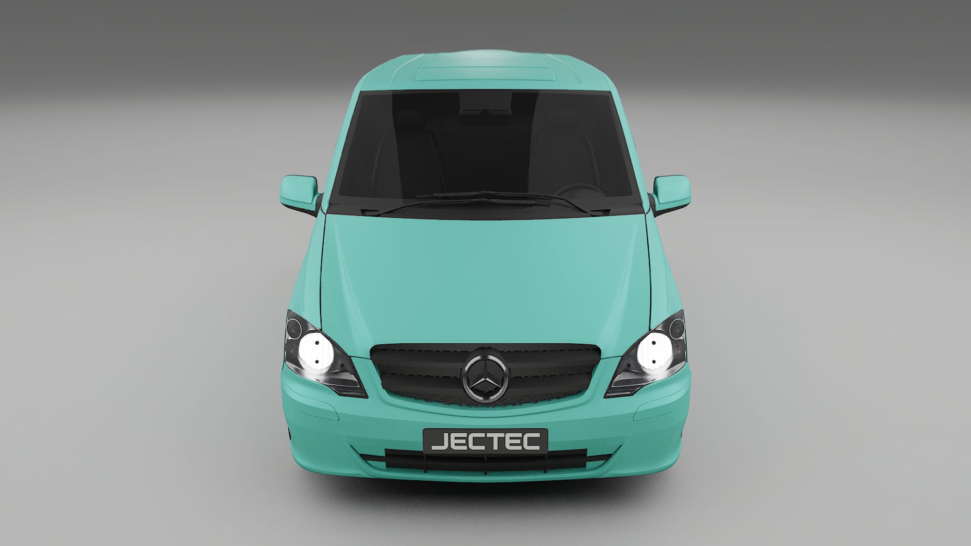 Mercedes Vito Short W639 facelift LCI TPU Lackskyddsfilm | FROST Färgskiftande PPF – Komplett Förskuret Kit