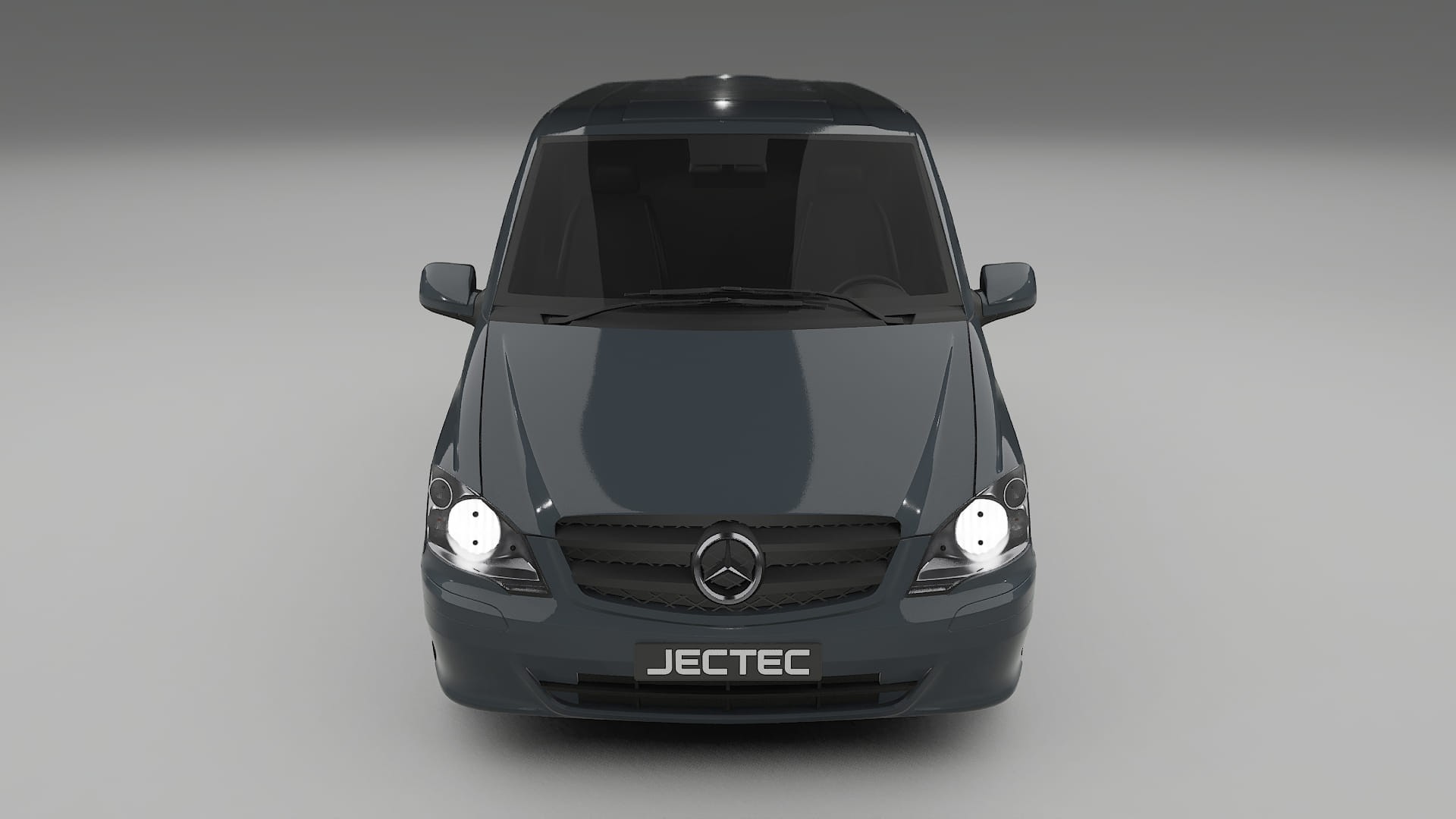 Mercedes Vito Short W639 facelift LCI TPU Lackskyddsfilm | GRANITE Färgskiftande PPF – Komplett Förskuret Kit