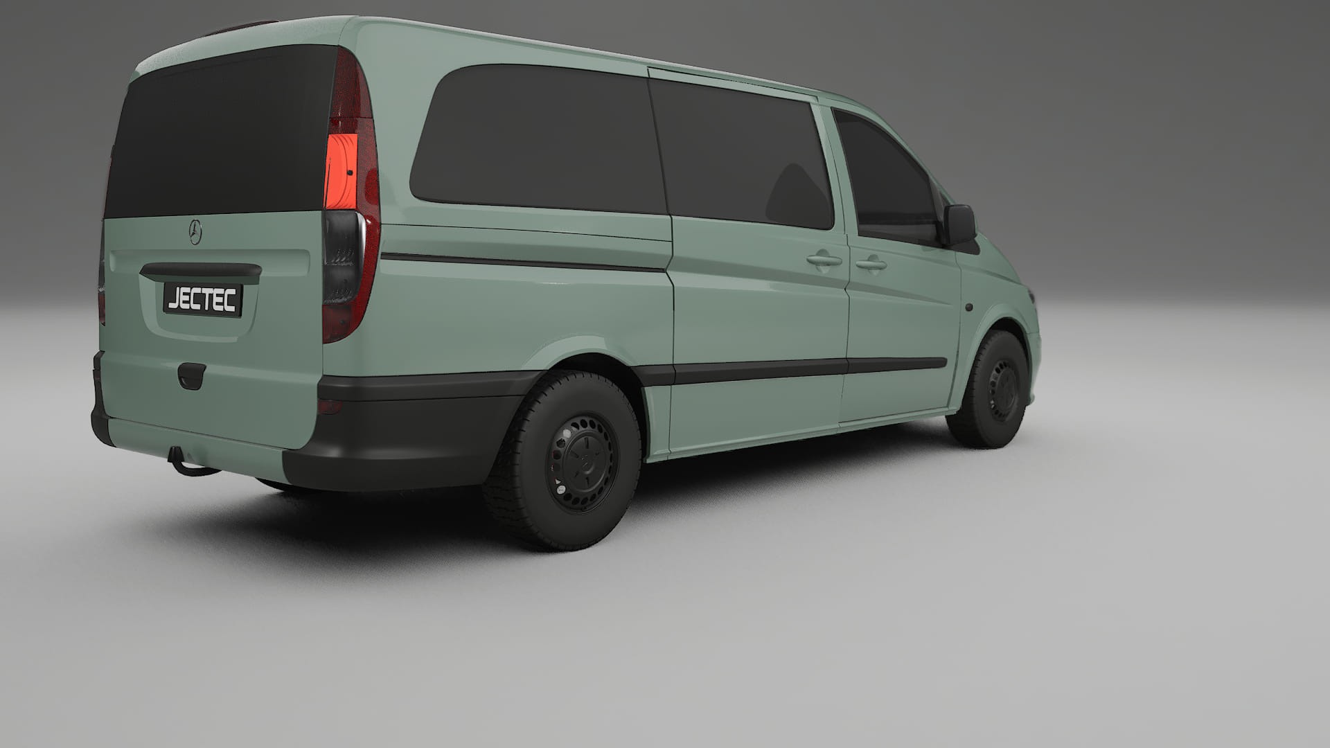Mercedes Vito Short W639 facelift LCI TPU Lackskyddsfilm | CINDER Färgskiftande PPF – Komplett Förskuret Kit