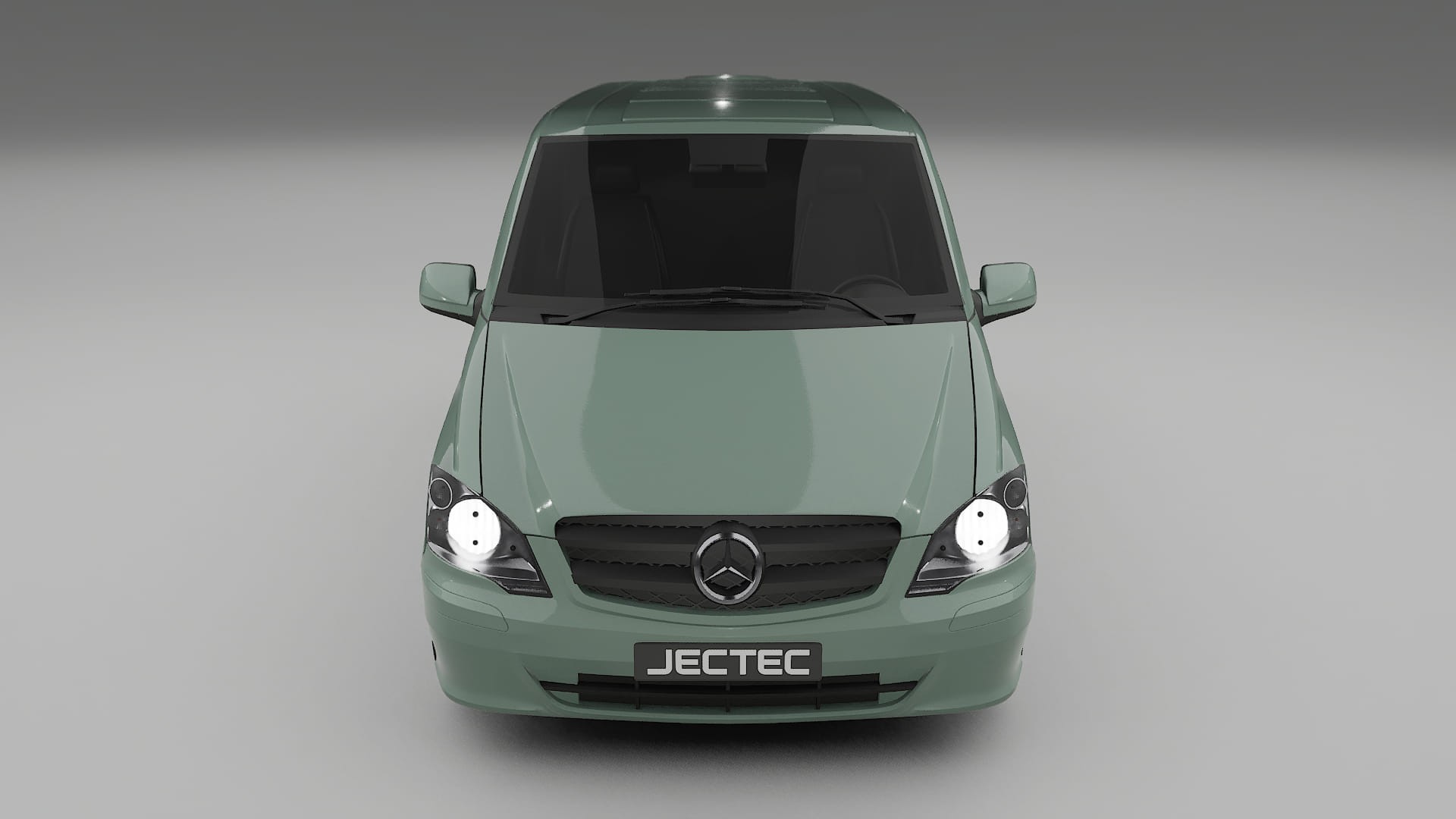 Mercedes Vito Short W639 facelift LCI TPU Lackskyddsfilm | CINDER Färgskiftande PPF – Komplett Förskuret Kit