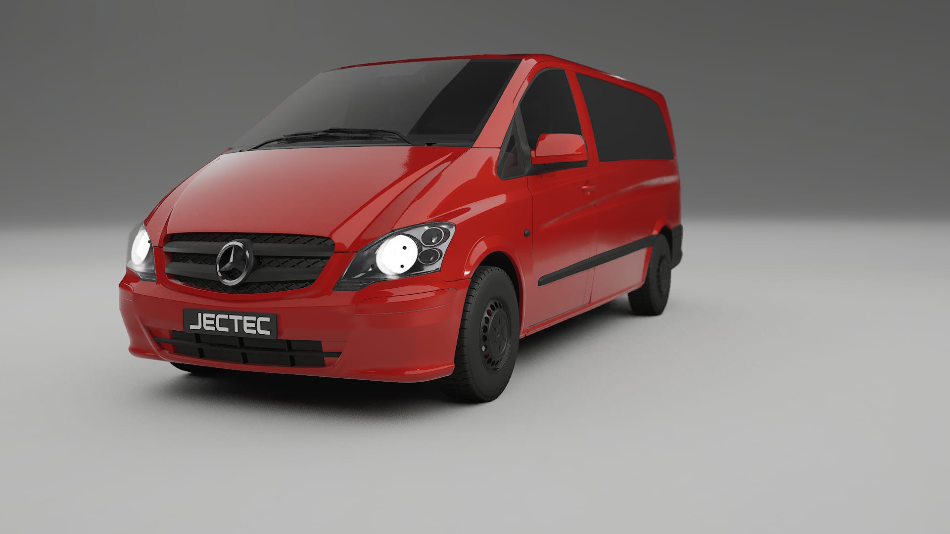 Mercedes Vito Short W639 facelift LCI TPU Lackskyddsfilm | BLAZE Färgskiftande PPF – Komplett Förskuret Kit