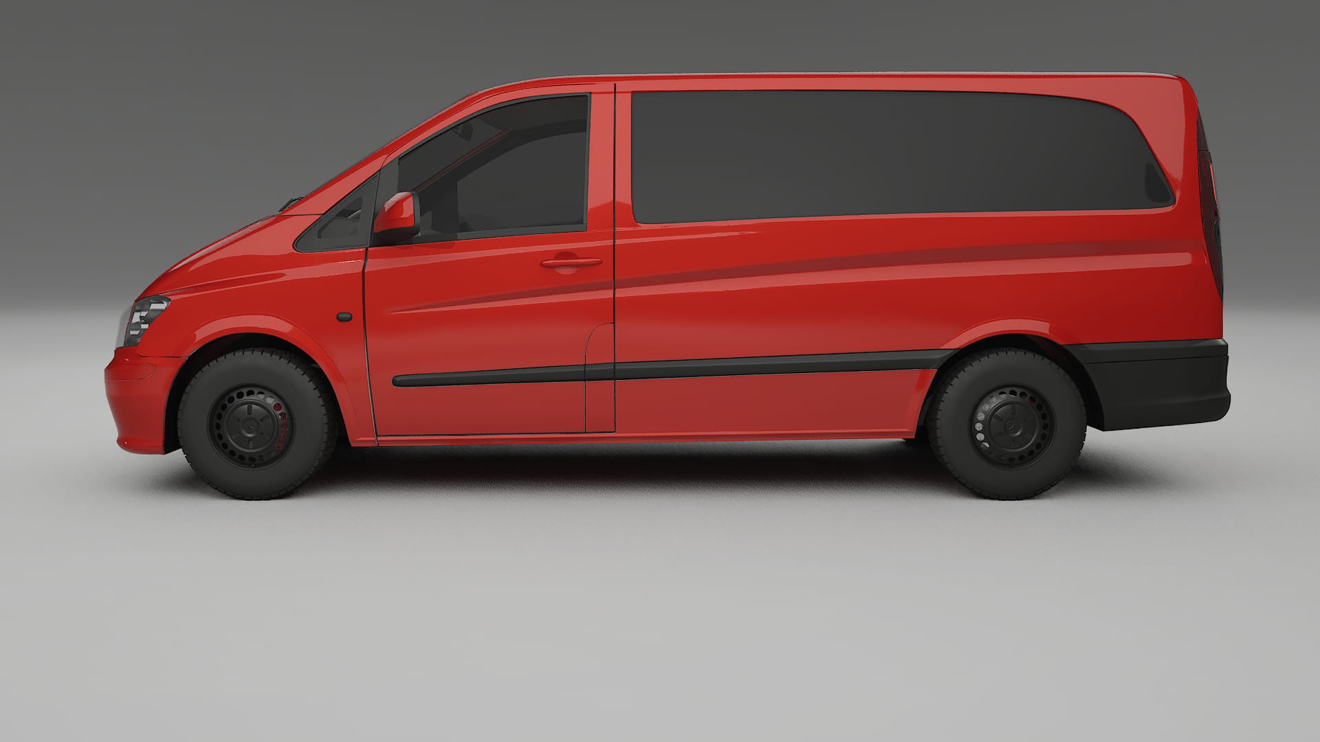 Mercedes Vito Short W639 facelift LCI TPU Lackskyddsfilm | BLAZE Färgskiftande PPF – Komplett Förskuret Kit