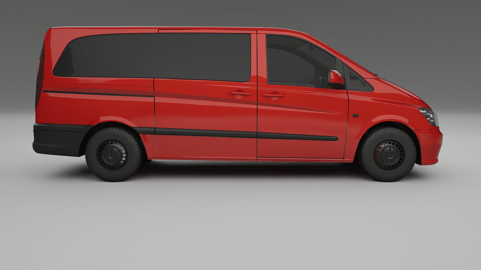 Mercedes Vito Short W639 facelift LCI TPU Lackskyddsfilm | BLAZE Färgskiftande PPF – Komplett Förskuret Kit