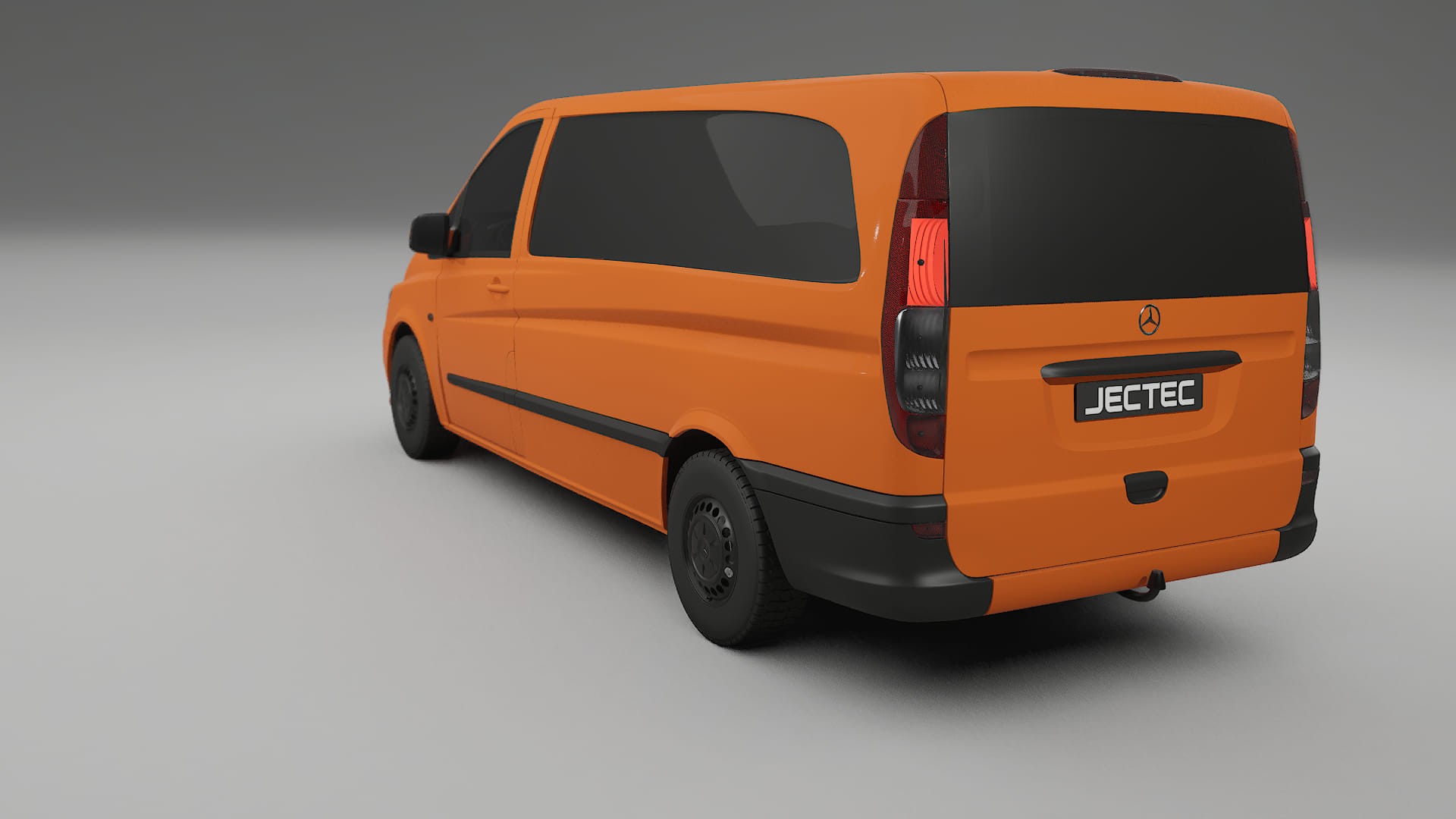 Mercedes Vito Short W639 facelift LCI TPU Lackskyddsfilm | ROCKET Färgskiftande PPF – Komplett Förskuret Kit