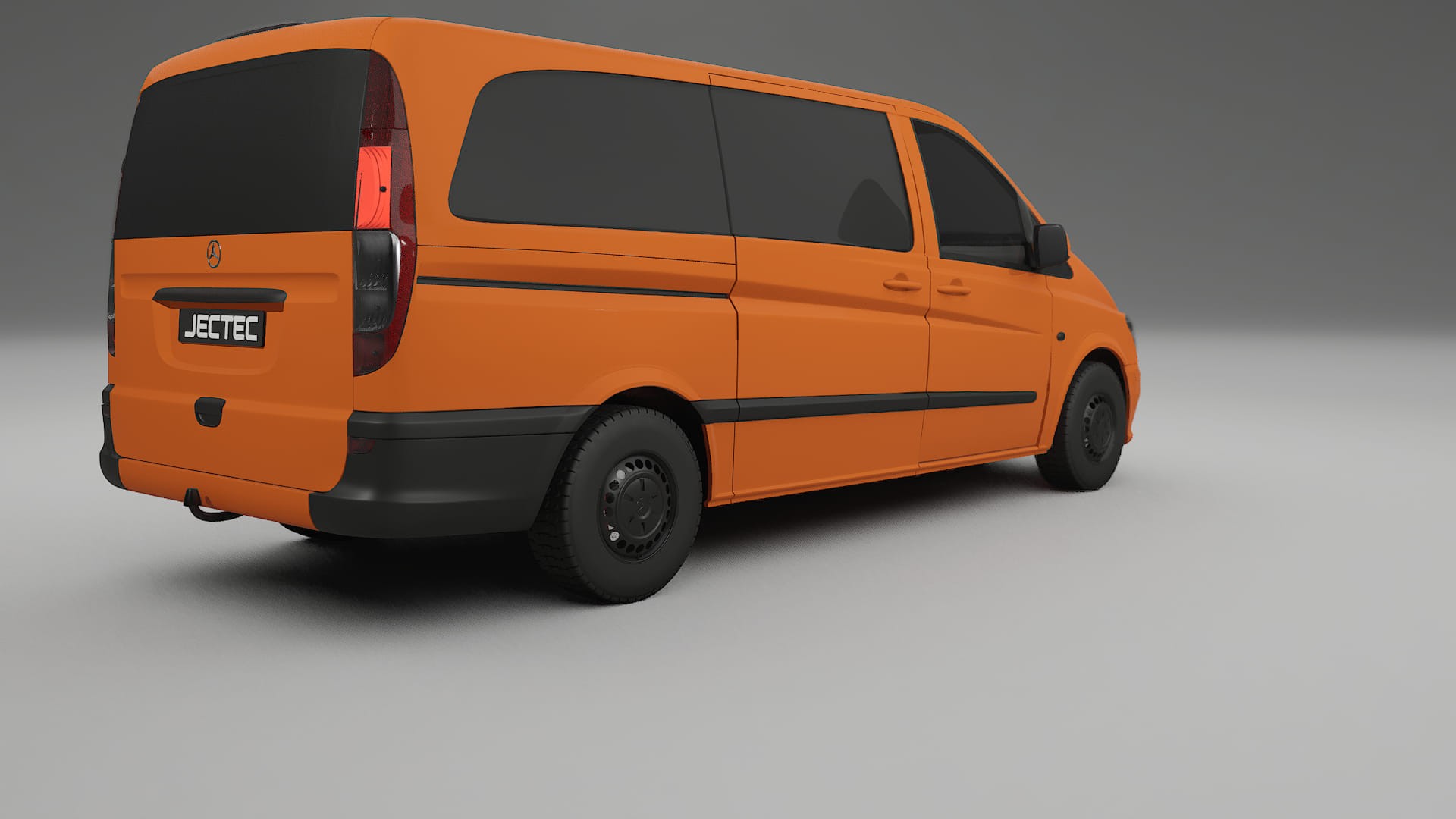 Mercedes Vito Short W639 facelift LCI TPU Lackskyddsfilm | ROCKET Färgskiftande PPF – Komplett Förskuret Kit