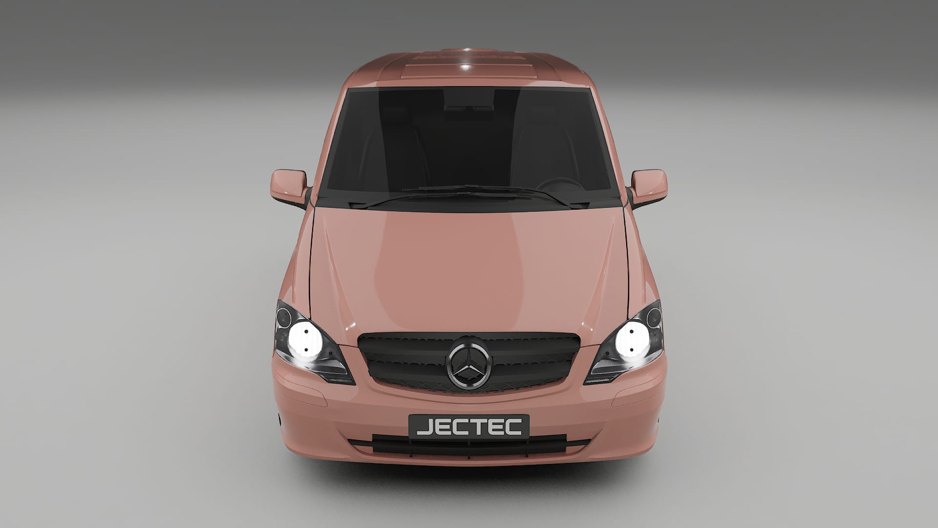 Mercedes Vito Short W639 facelift LCI TPU Lackskyddsfilm | BLUSH Färgskiftande PPF – Komplett Förskuret Kit