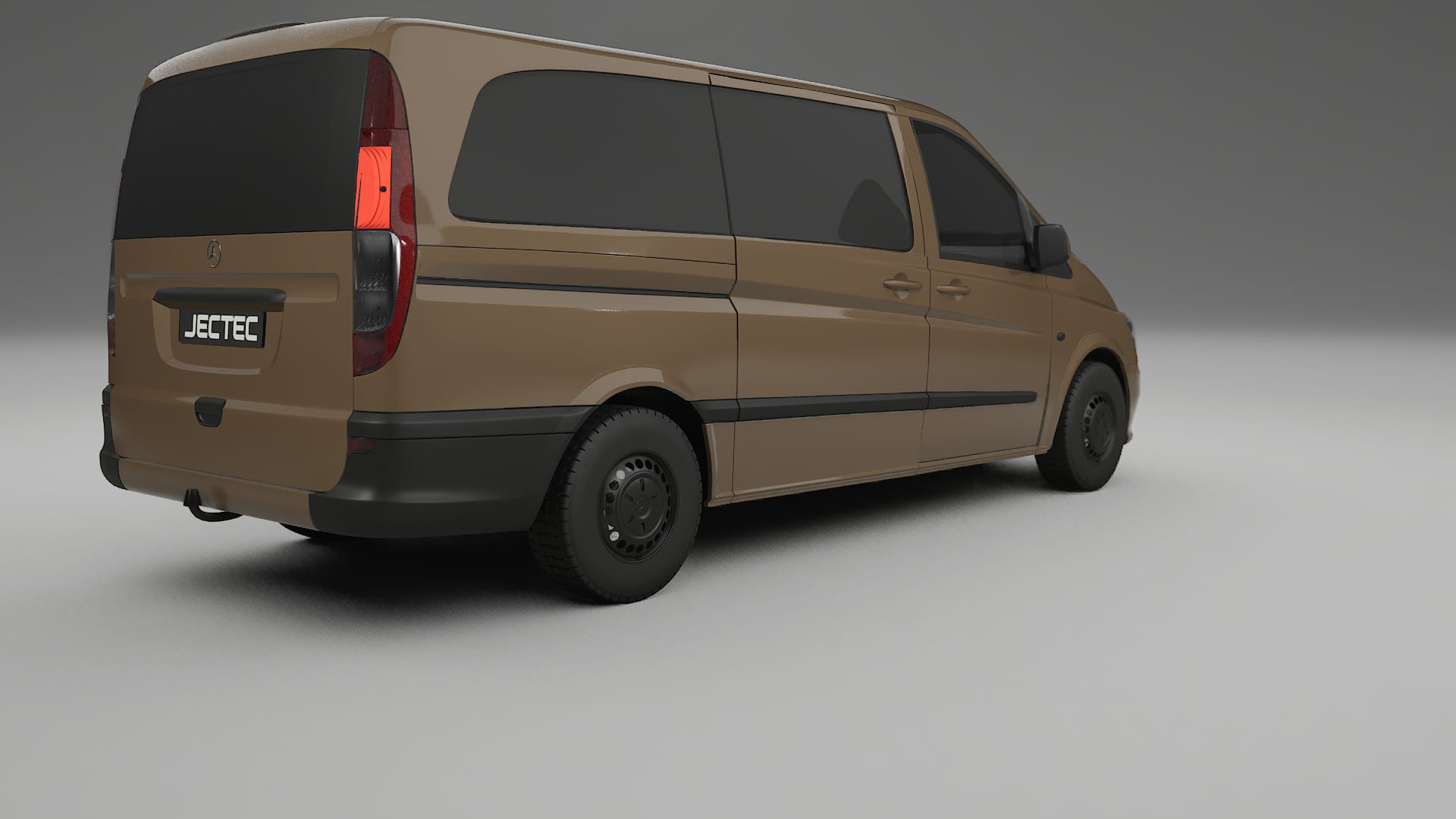 Mercedes Vito Short W639 facelift LCI TPU Lackskyddsfilm | SAHARA Färgskiftande PPF – Komplett Förskuret Kit