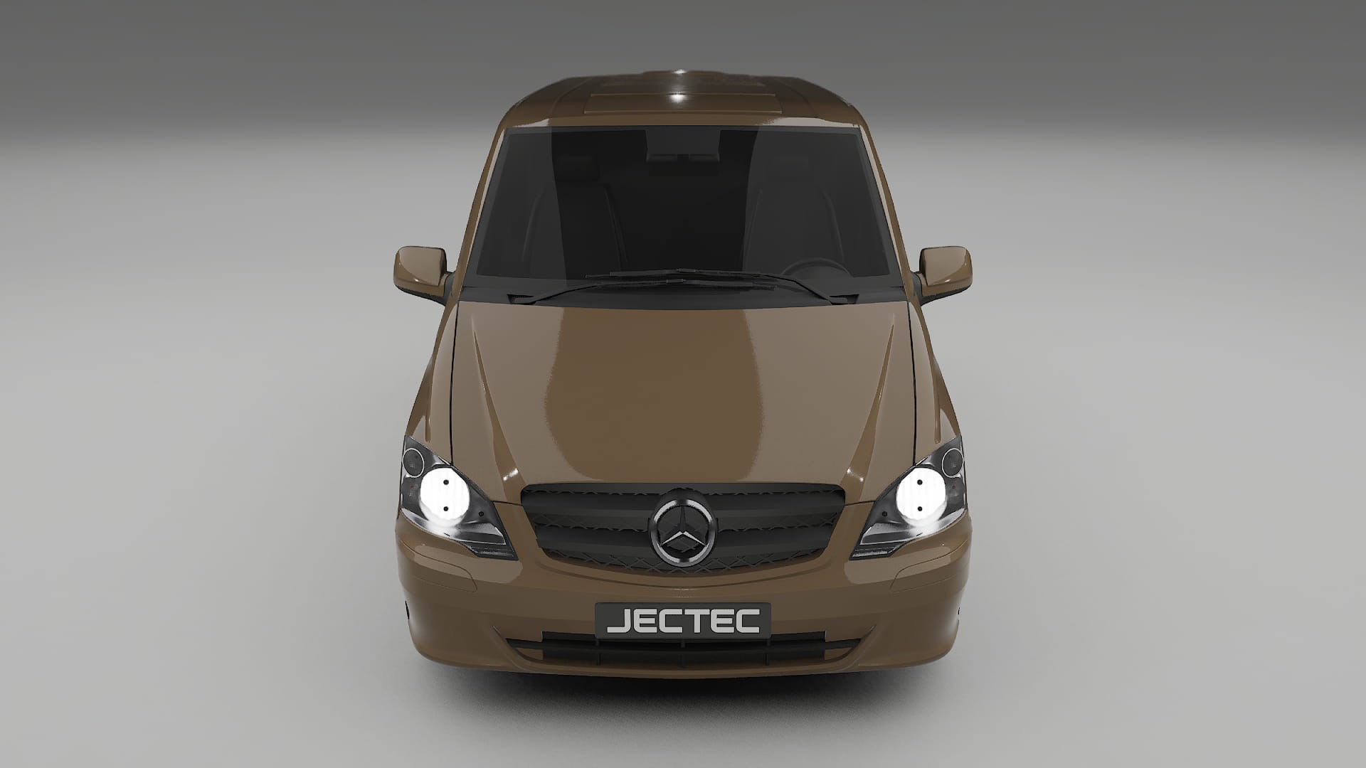 Mercedes Vito Short W639 facelift LCI TPU Lackskyddsfilm | SAHARA Färgskiftande PPF – Komplett Förskuret Kit