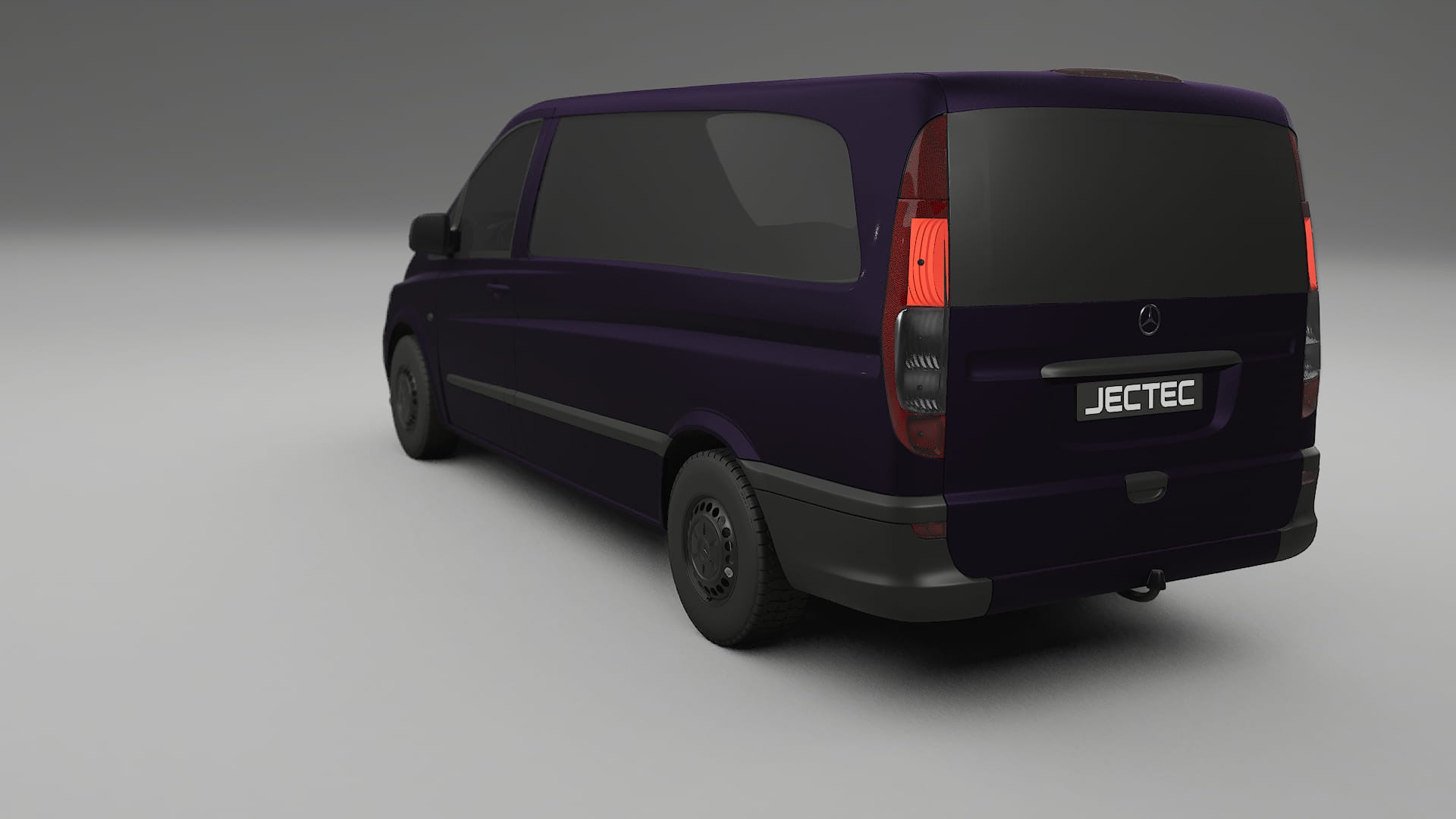 Mercedes Vito Short W639 facelift LCI TPU Lackskyddsfilm | VIOLET Färgskiftande PPF – Komplett Förskuret Kit