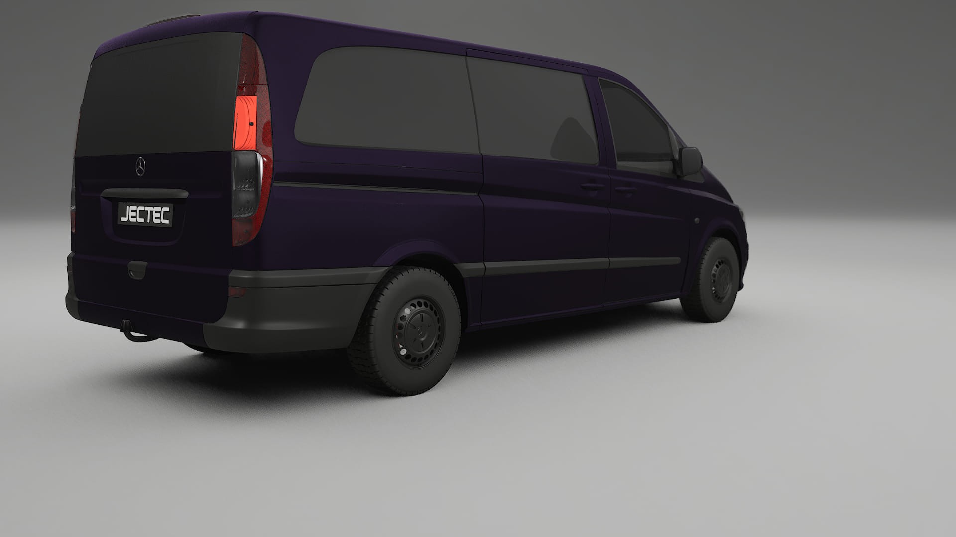 Mercedes Vito Short W639 facelift LCI TPU Lackskyddsfilm | VIOLET Färgskiftande PPF – Komplett Förskuret Kit