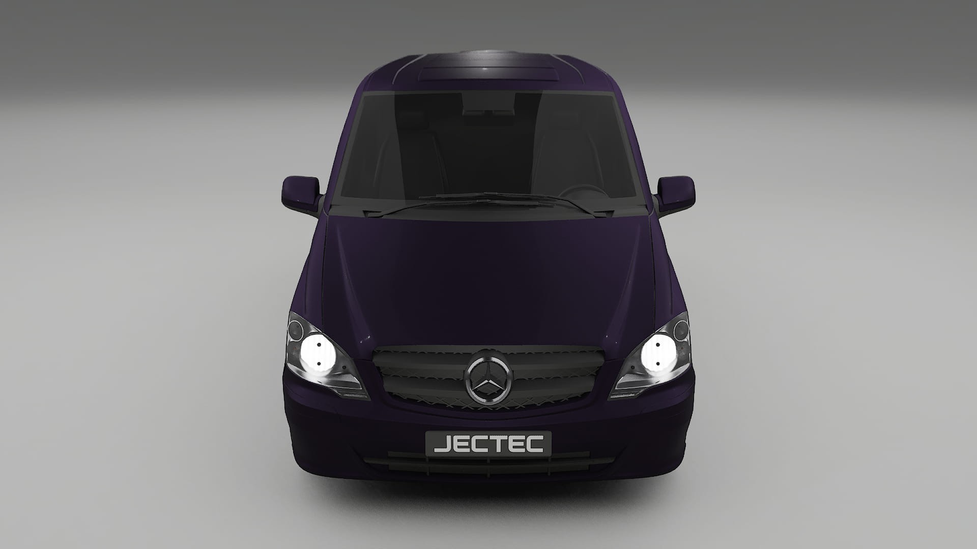 Mercedes Vito Short W639 facelift LCI TPU Lackskyddsfilm | VIOLET Färgskiftande PPF – Komplett Förskuret Kit