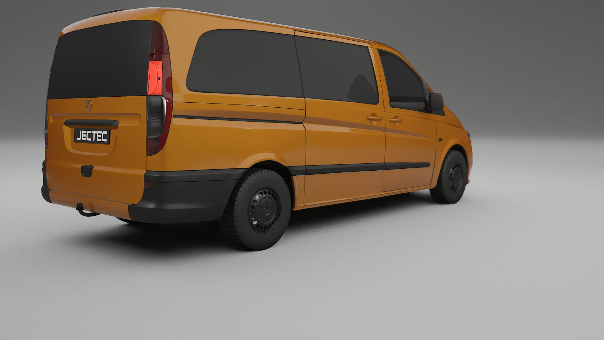 Mercedes Vito Short W639 facelift LCI TPU Lackskyddsfilm | DAISY Färgskiftande PPF – Komplett Förskuret Kit