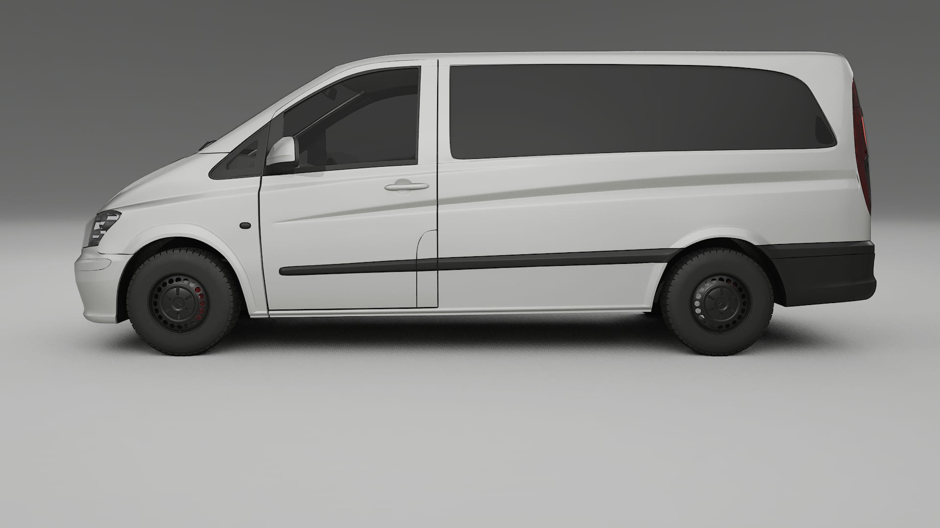 Mercedes Vito Short W639 facelift LCI TPU Lackskyddsfilm | PEARL Färgskiftande PPF – Komplett Förskuret Kit