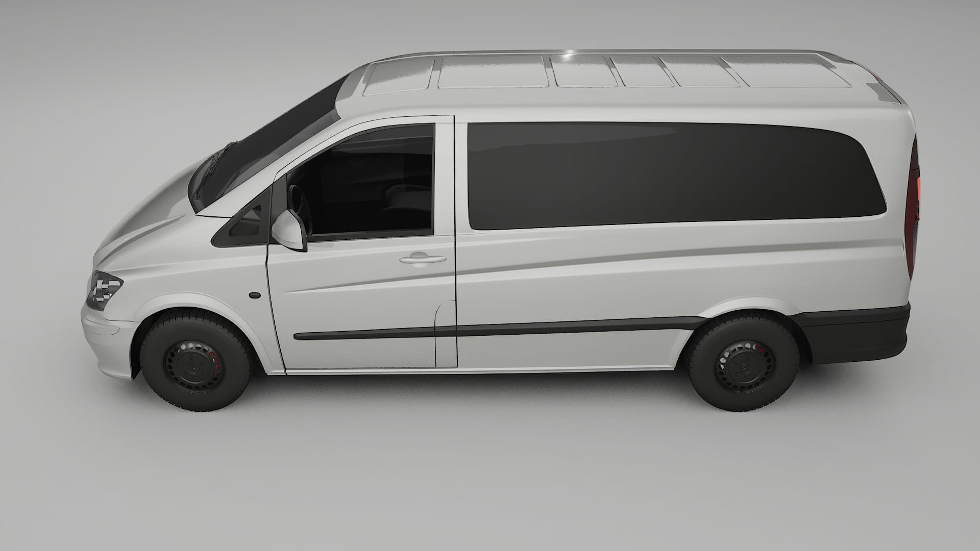 Mercedes Vito Short W639 facelift LCI TPU Lackskyddsfilm | PEARL Färgskiftande PPF – Komplett Förskuret Kit