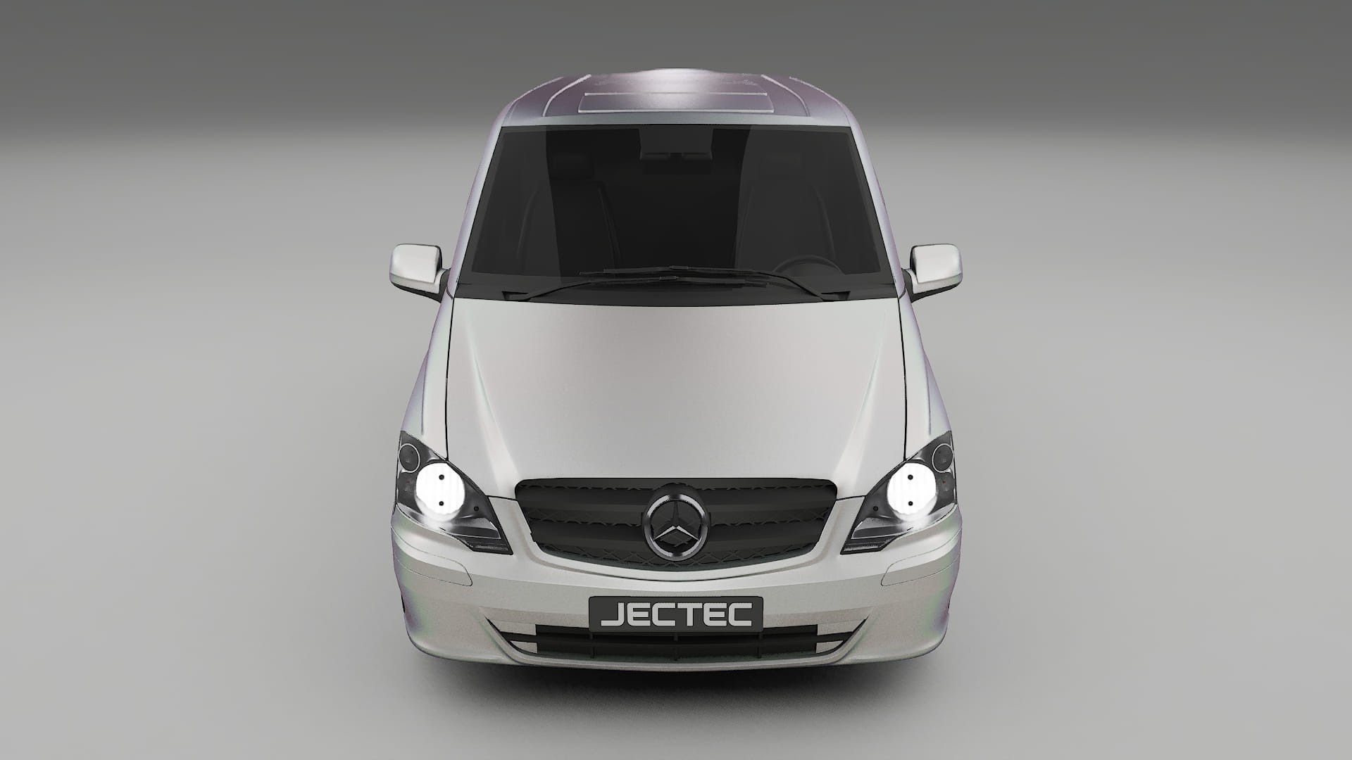 Mercedes Vito Short W639 facelift LCI TPU Lackskyddsfilm | NEBULA Färgskiftande PPF – Komplett Förskuret Kit