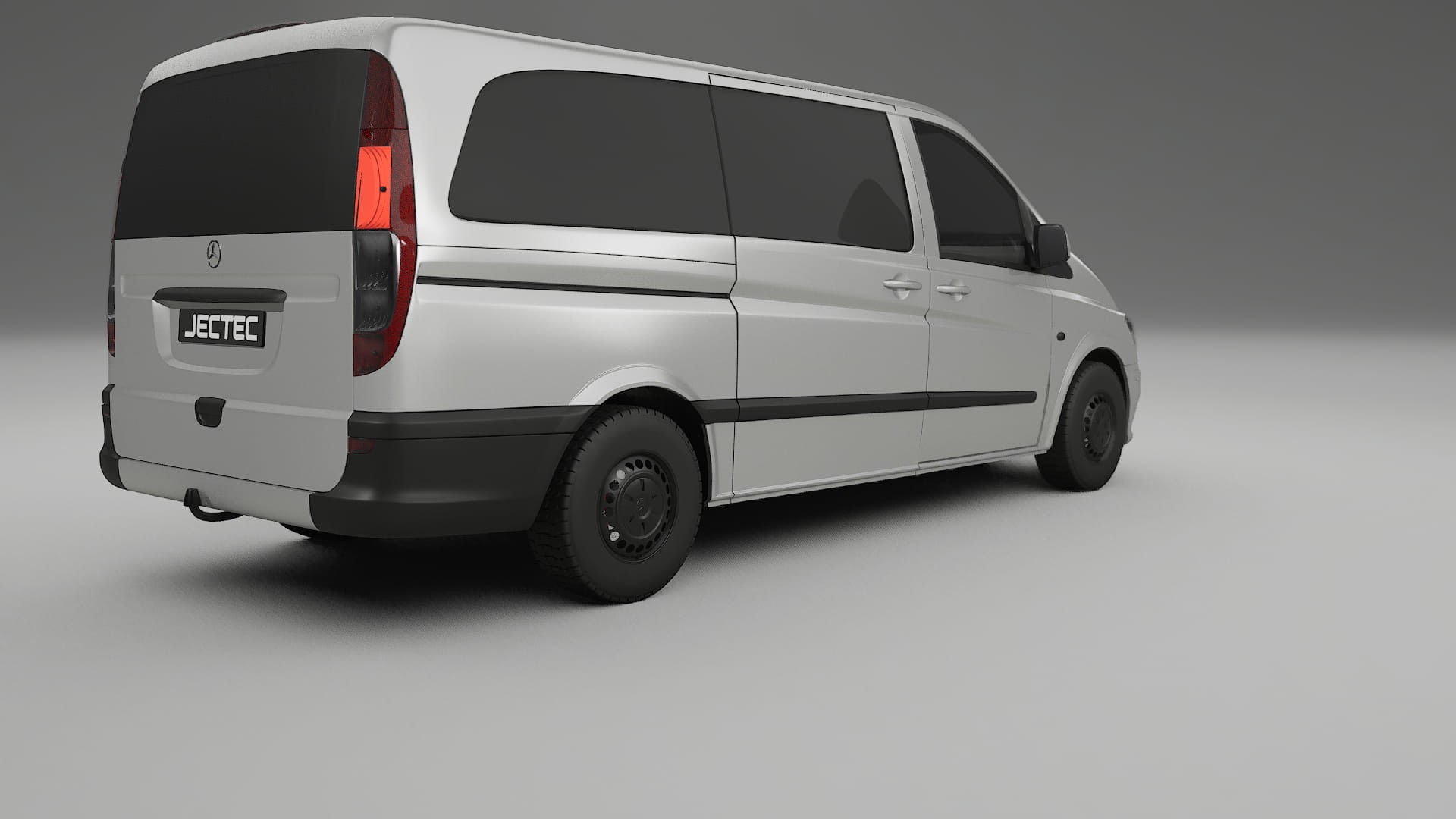Mercedes Vito Short W639 facelift LCI TPU Lackskyddsfilm | OPAL Färgskiftande PPF – Komplett Förskuret Kit
