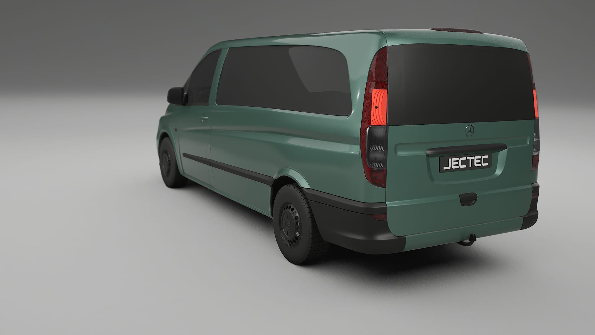 Mercedes Vito Short W639 facelift LCI TPU Lackskyddsfilm | EVERGREEN Färgskiftande PPF – Komplett Förskuret Kit